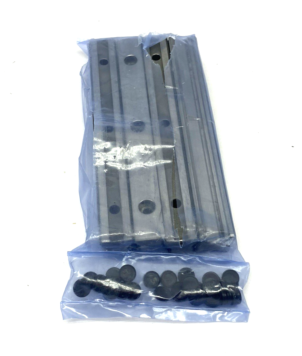 R160580431 | Bosch Rexroth Ball Runner Guide Rail PKG OF 4 w/ Caps - New - Maverick Industrial Sales