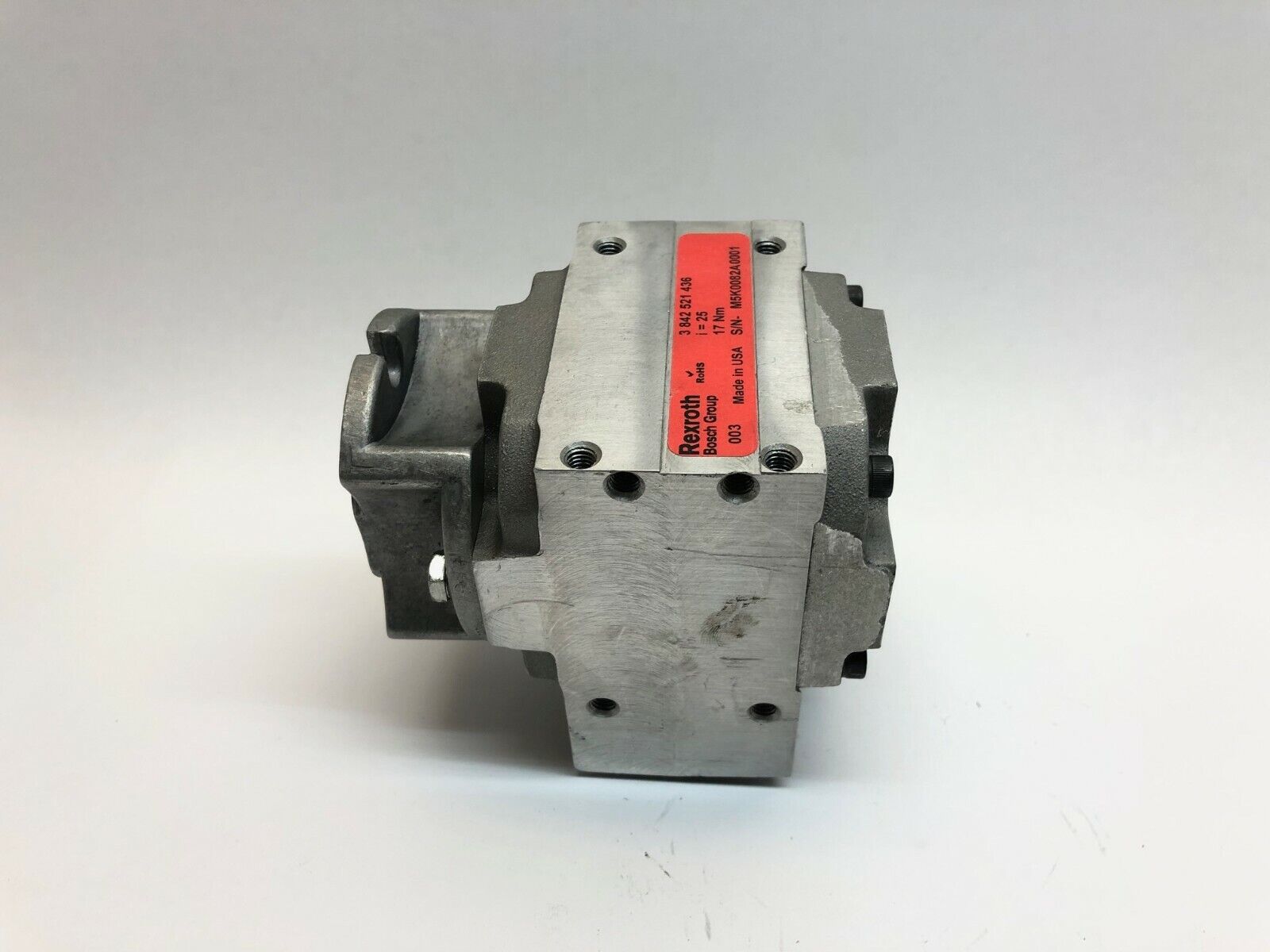 Bosch Rexroth 3842521436 Slip-On Gear Reducer Box, 17 Nm, i=25 - Maverick Industrial Sales