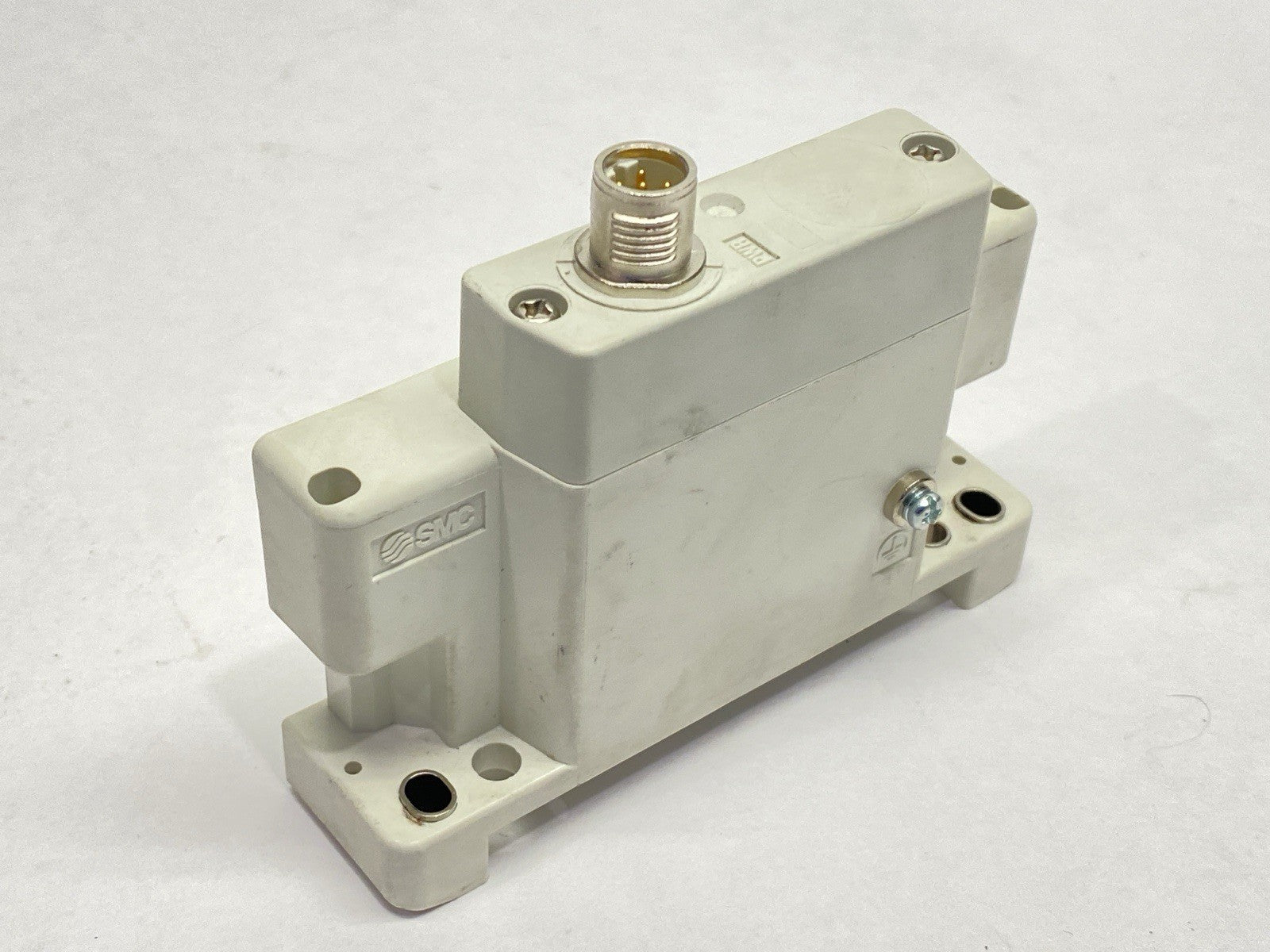 SMC EX600-ED2 Serial Interface End Plate Unit M12 5-Pin D-Side - Maverick Industrial Sales