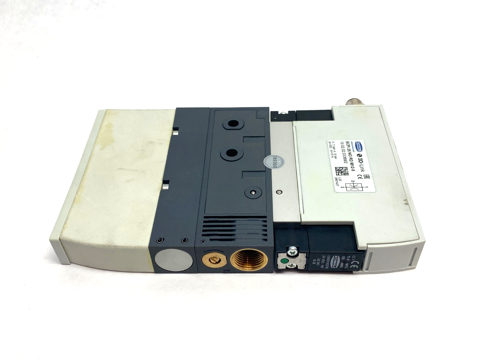 Schmalz SCPi 25 NO RD M12-5 Compact Vacuum Ejector M12, 10.02.02.03369/2 - Maverick Industrial Sales