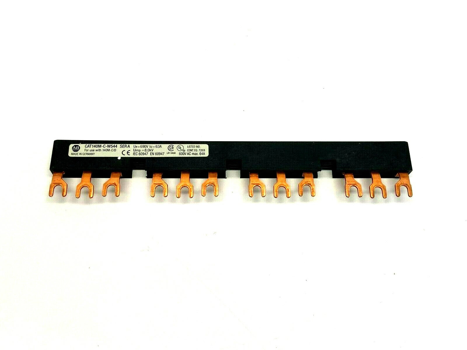 Allen Bradley 140M-C-W544 Busbar 54mm Spacing 4 Connection for 32A Breaker - Maverick Industrial Sales