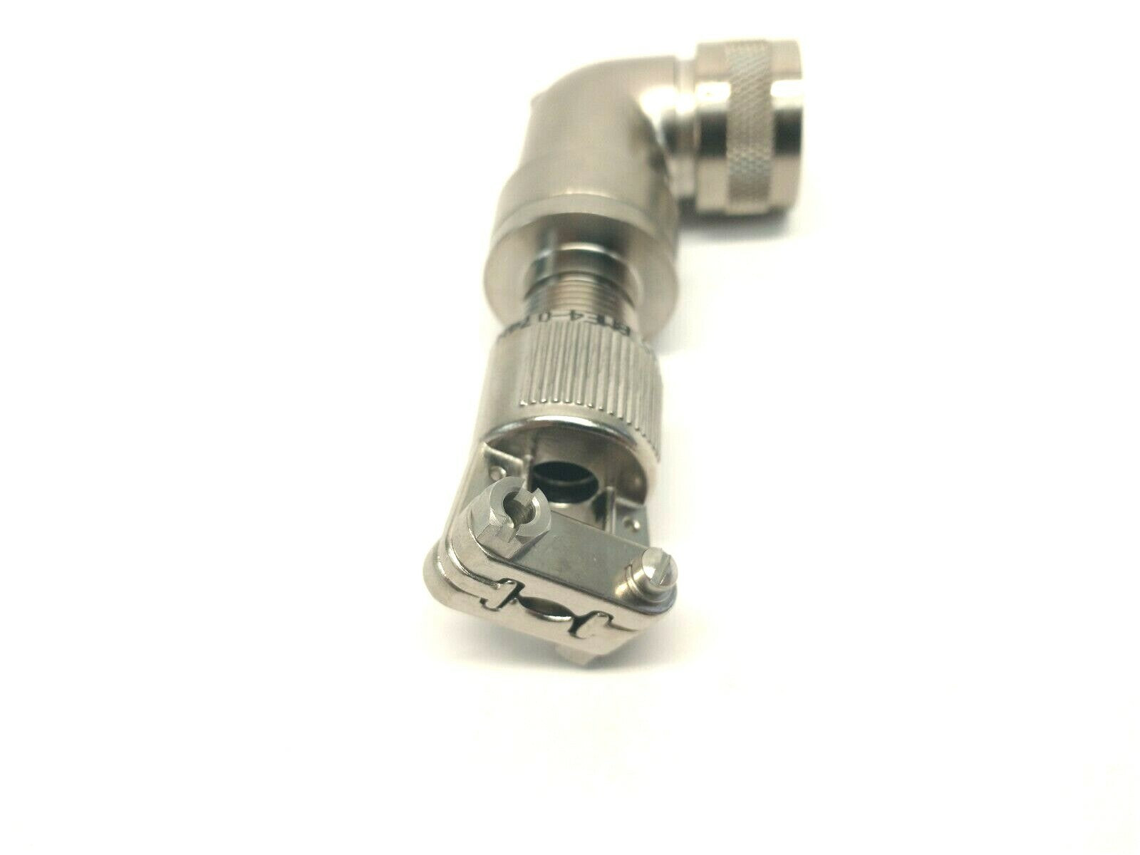 Milnec BME4-074N Aluminum 90 Degree Shell Size 14 Environmental Backshell 2045 - Maverick Industrial Sales