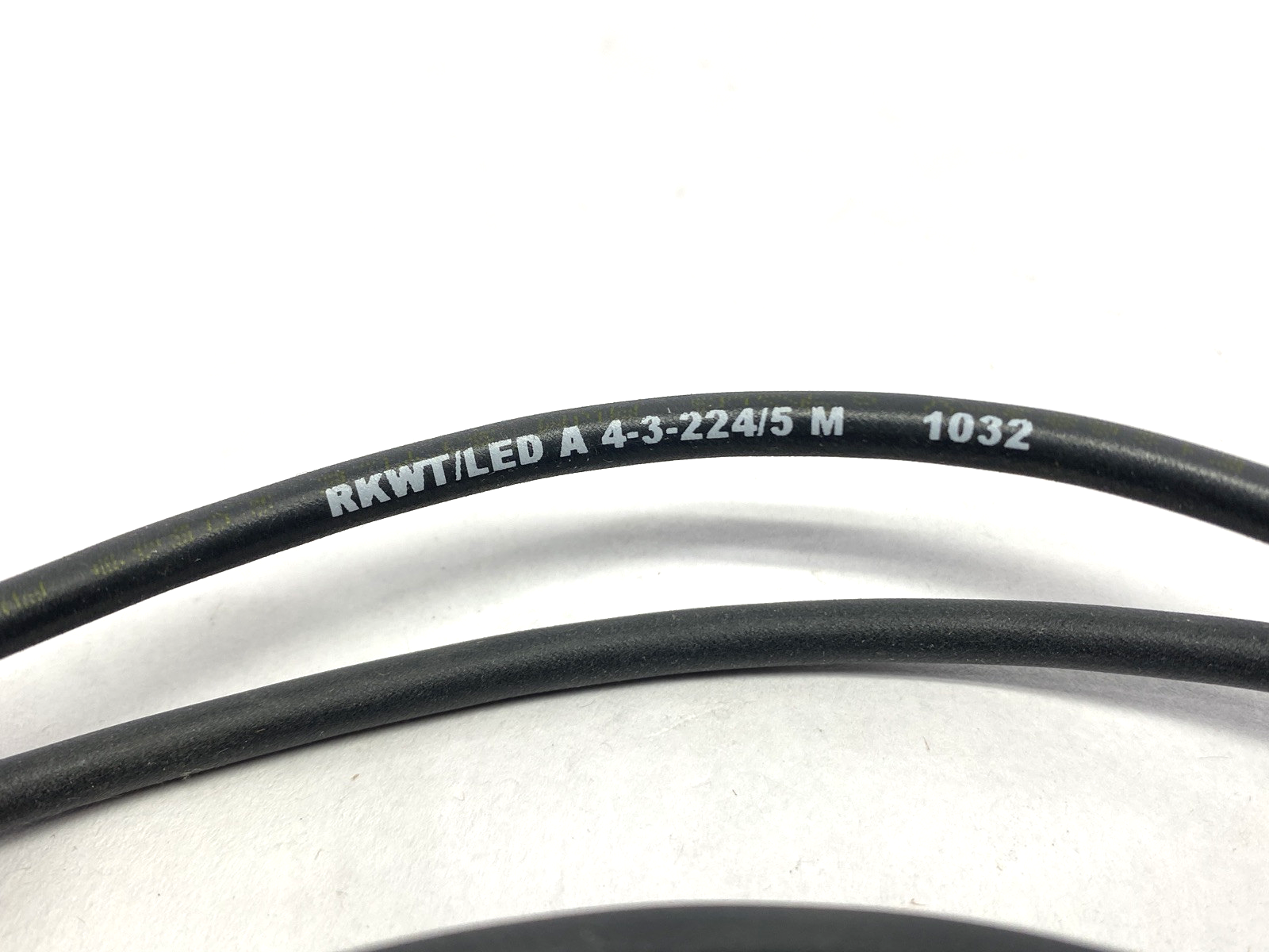 Lumberg Automation RKWT/LED A 4-3-224/5M Single-Ended M12 Cordset 600001714 - Maverick Industrial Sales