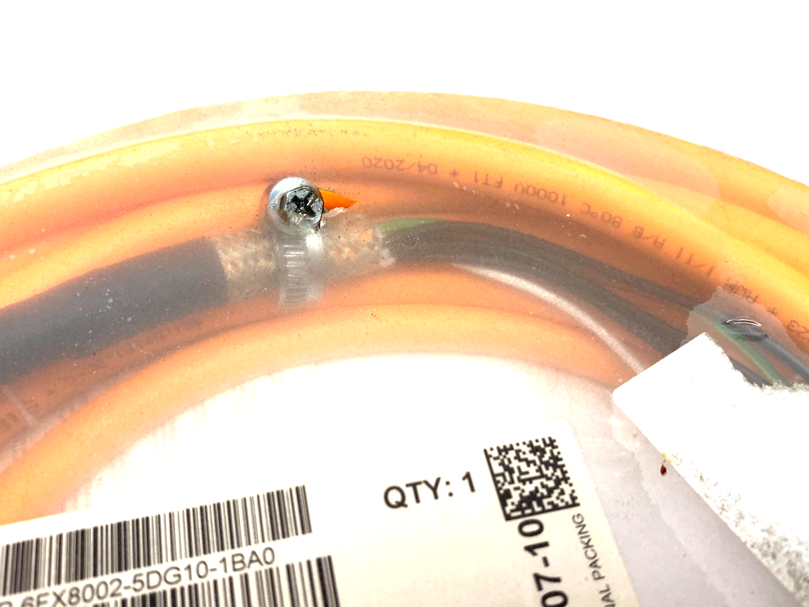 Siemens 6FX8002-5DG10-1BA0 MOTION-CONNECT Power Cable Assembly 10m 800Plus - Maverick Industrial Sales