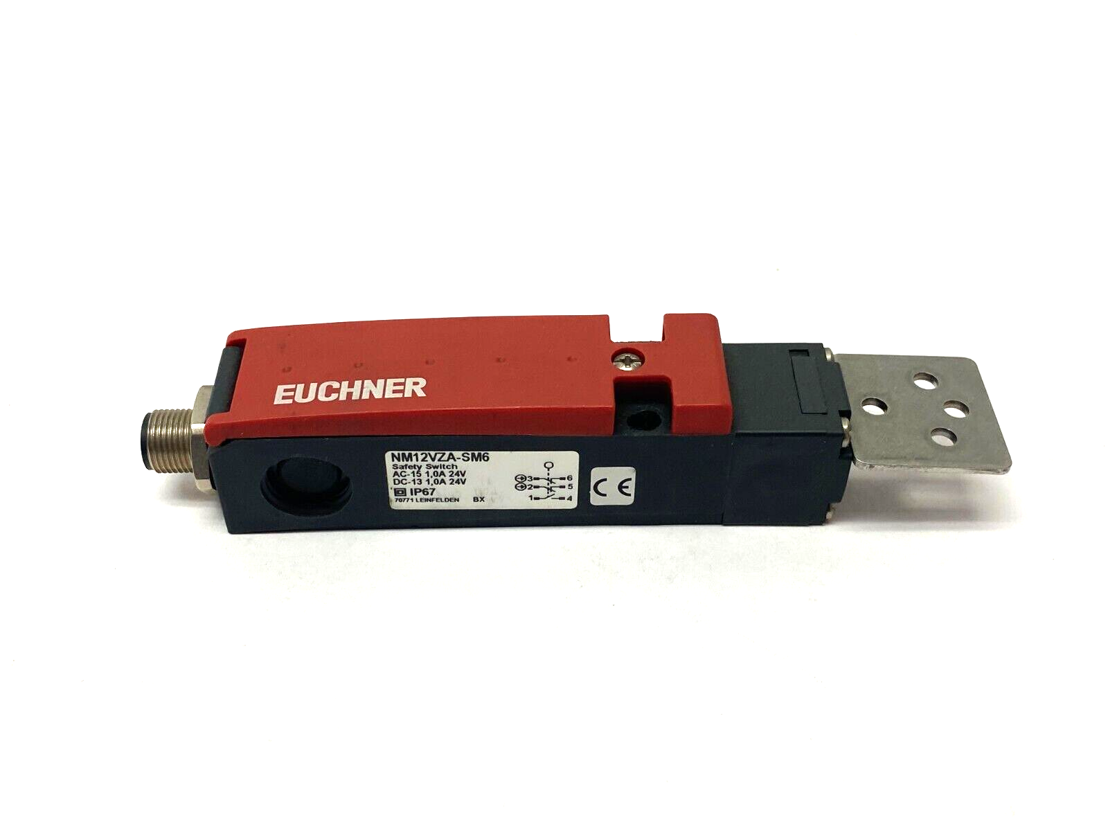 Euchner NM12VZA-SM6 Safety Switch 088863 w/ Key - Maverick Industrial Sales