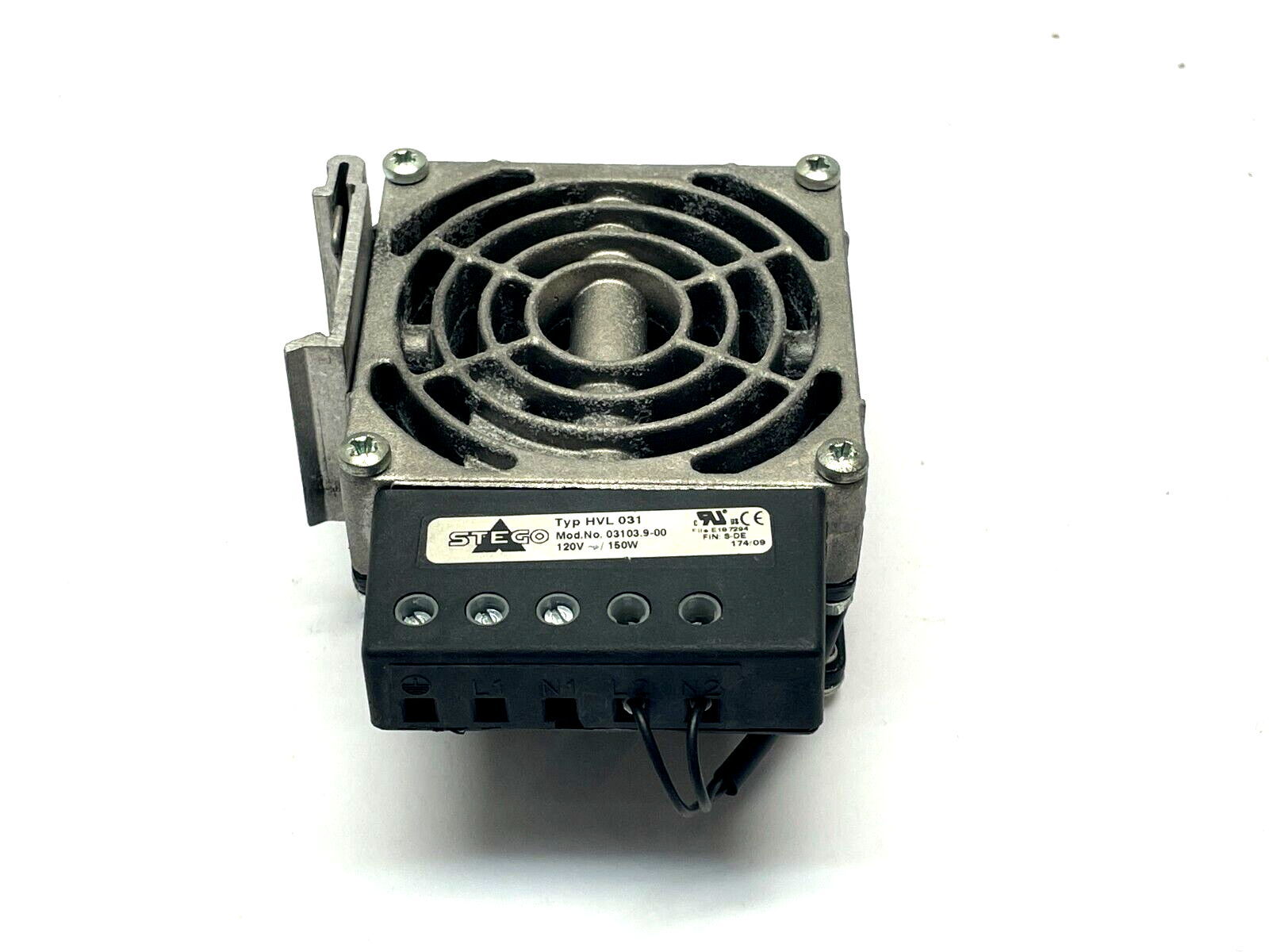 Stego HVL 031 Fan Heater 120V 150W 03103.9-00 - Maverick Industrial Sales