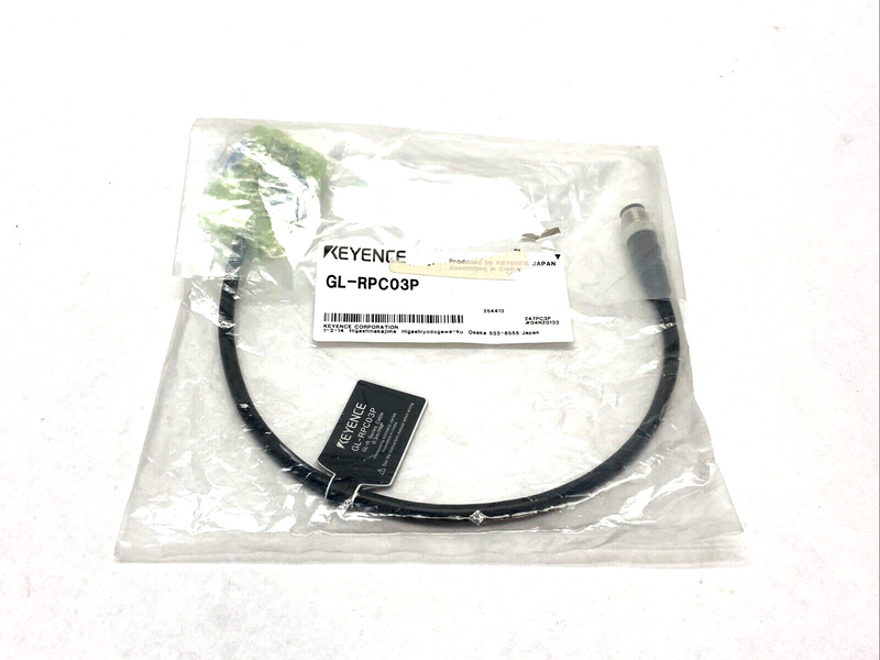 Keyence GL-RPC03P Main Unit Connection Cable 0.3m Length - Maverick Industrial Sales