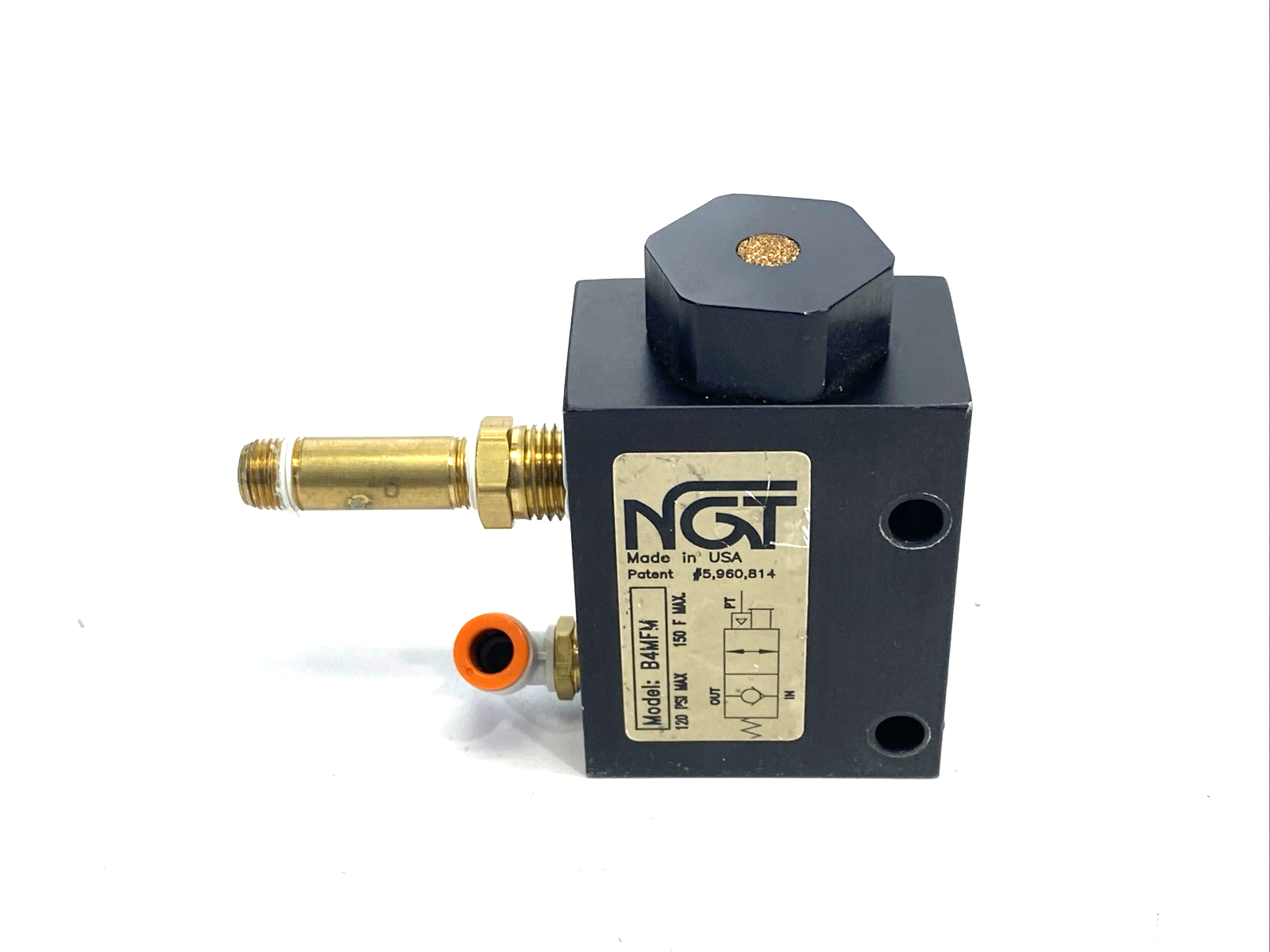 NGT B4MFM Pilot Operated Check Valve 1/4" NPT - Maverick Industrial Sales