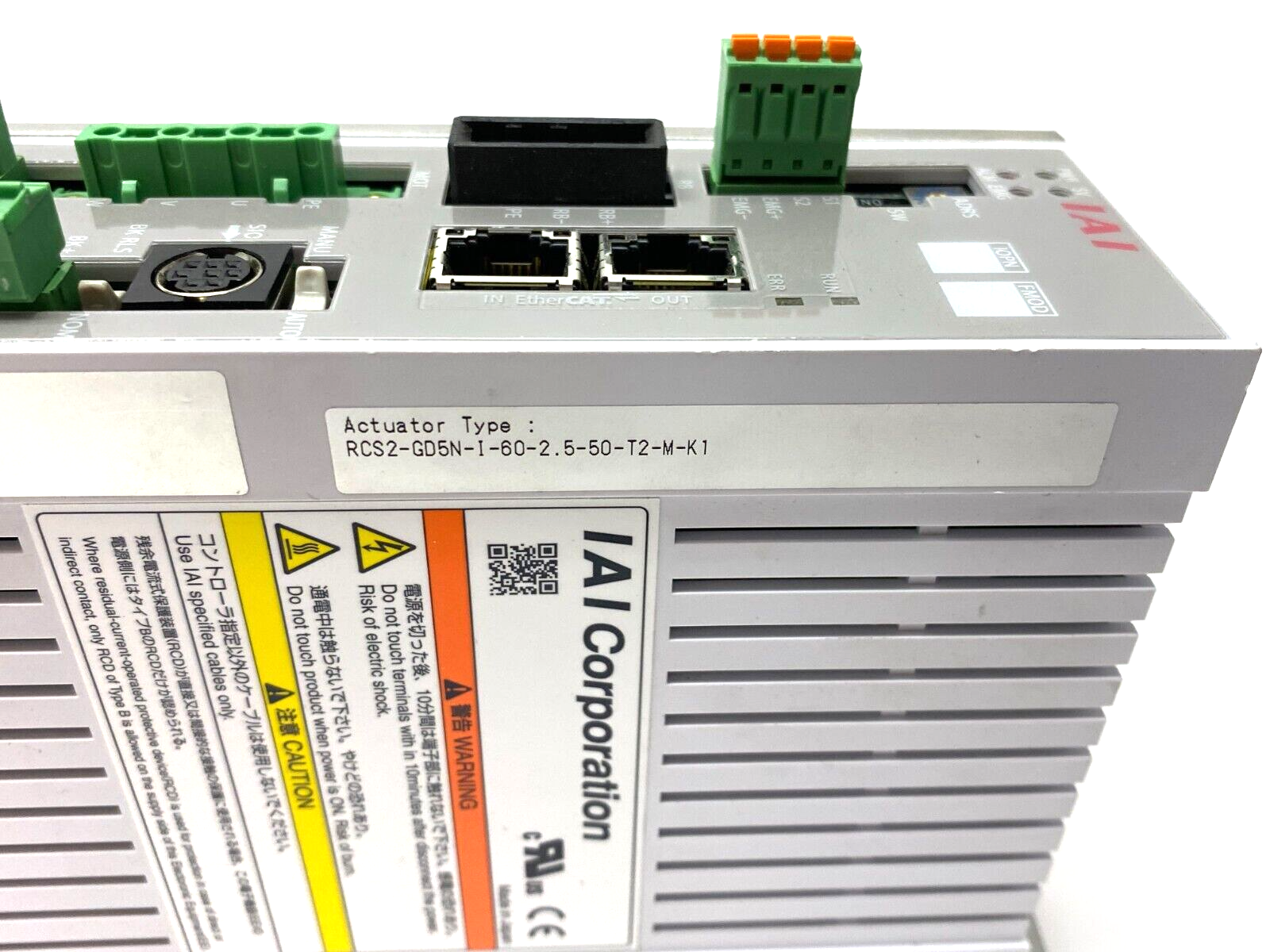 IAI SCON-CA-60I-EC-0-1 Actuator Logic Controller 100-115V, 1.8A Input - Maverick Industrial Sales