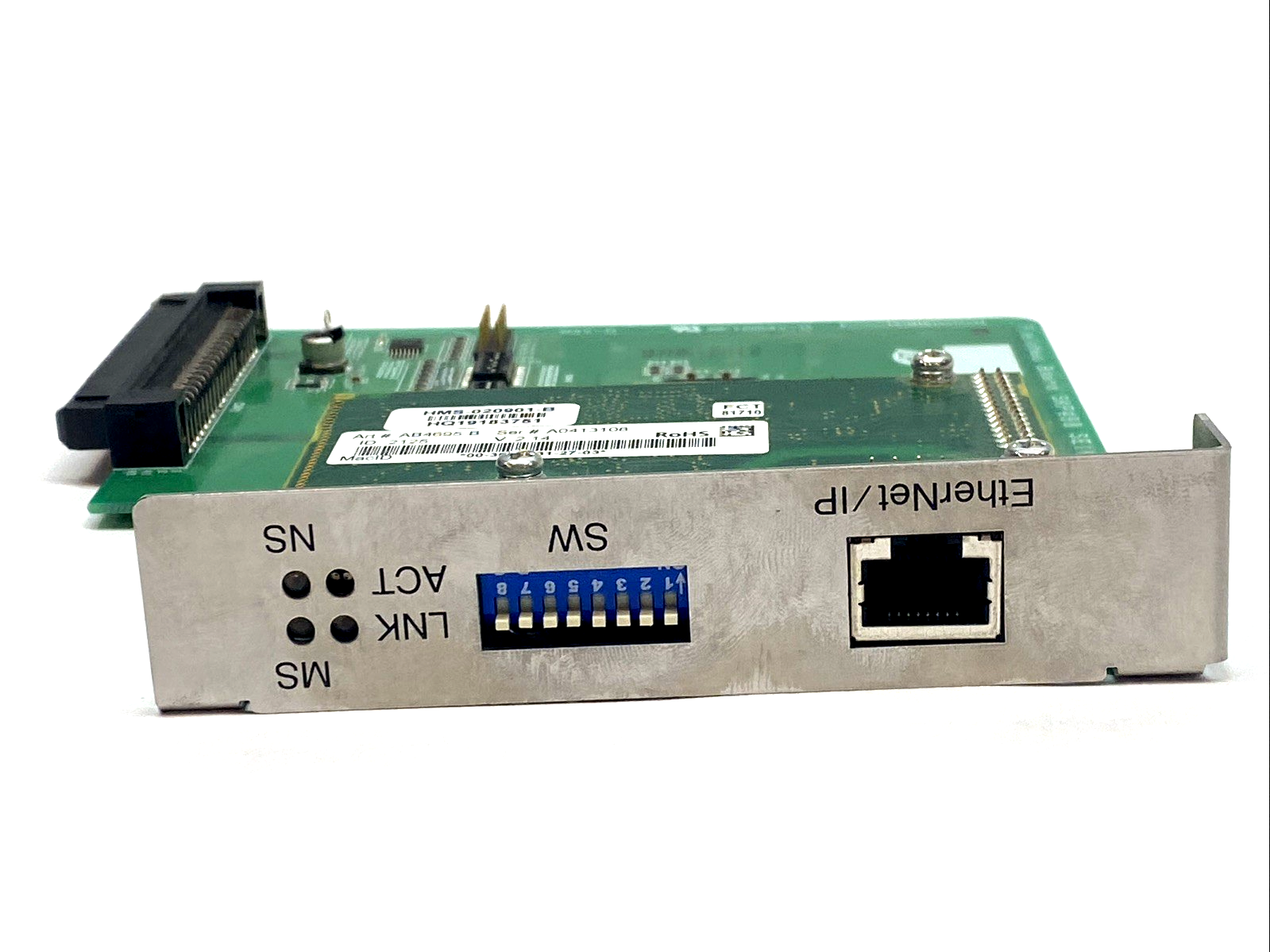 HMS-020901-B | Epson Fieldbus Board Seiko 6XNS11/02 EtherCAT/IP SKP498 - For parts or not working - Maverick Industrial Sales