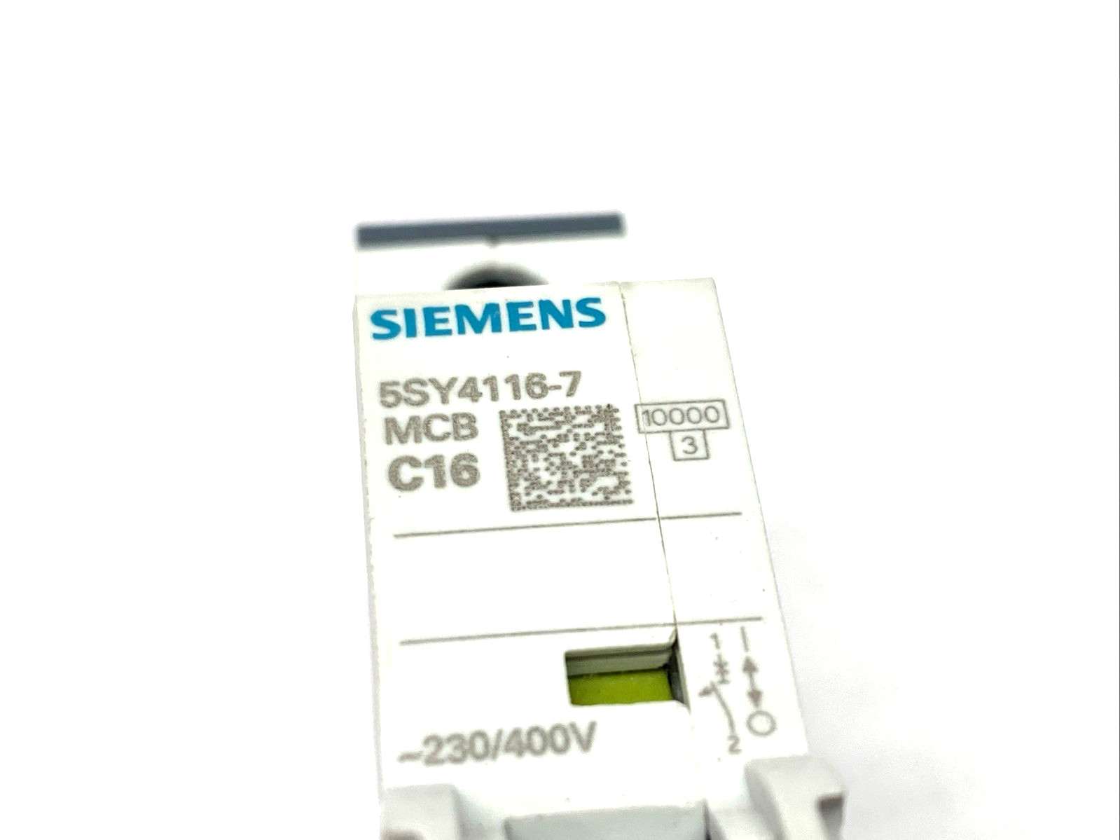 Siemens 5SY4116-7 Miniature Circuit Breaker 230/400V 10kA, 1-Pole, C-Trip, 16A - Maverick Industrial Sales