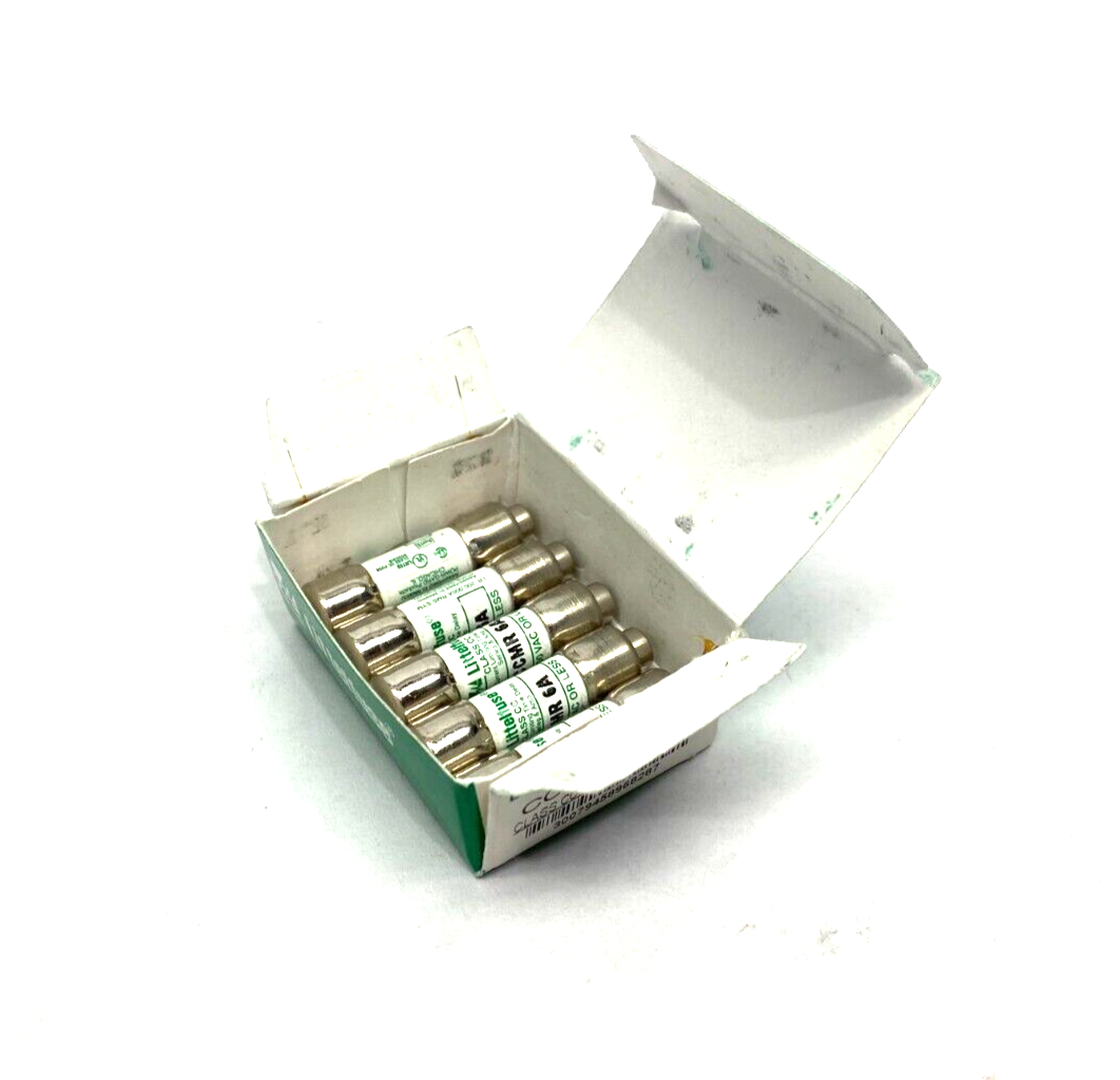 Littelfuse CCMR006 Powr-Pro Time Delay Cartridge Fuse Class CC 600V BOX OF 5 - Maverick Industrial Sales