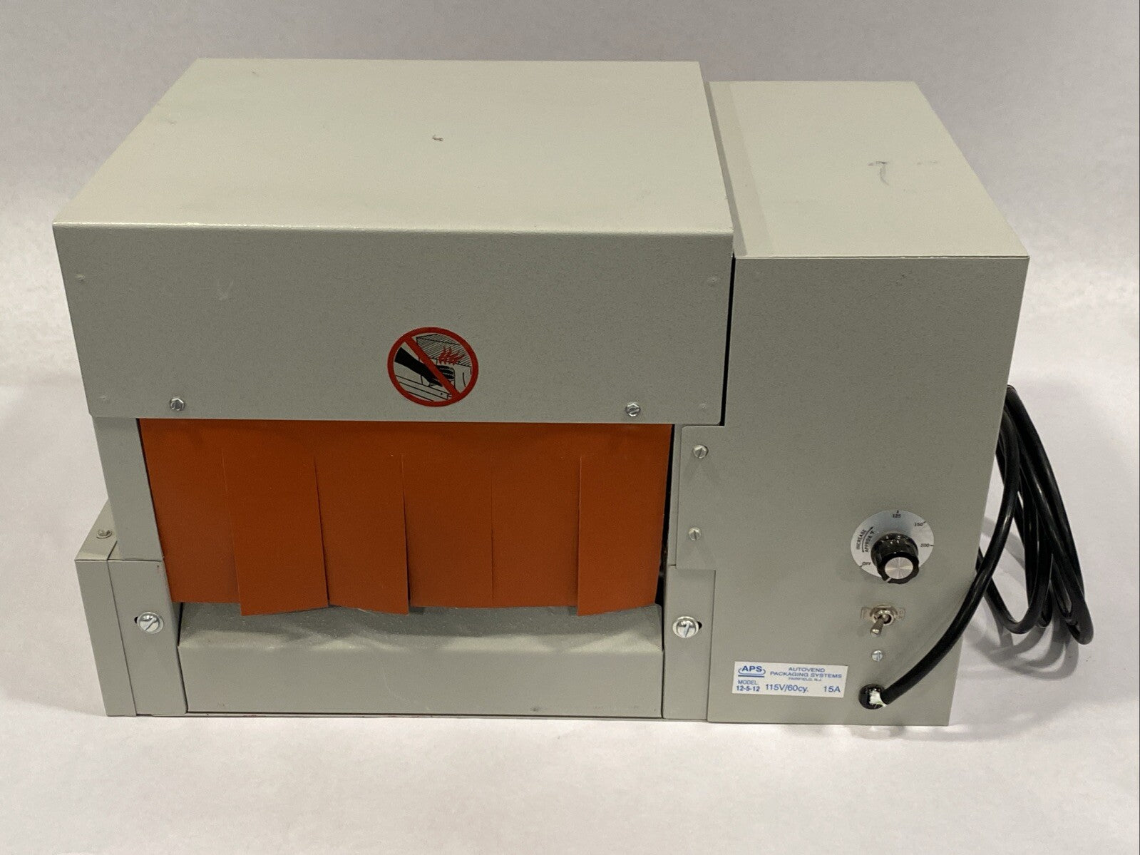 Autovend Packaging Systems 12-5-12 Shrink Wrap Conveyor Tunnel 115V/60cy. 15A - Maverick Industrial Sales