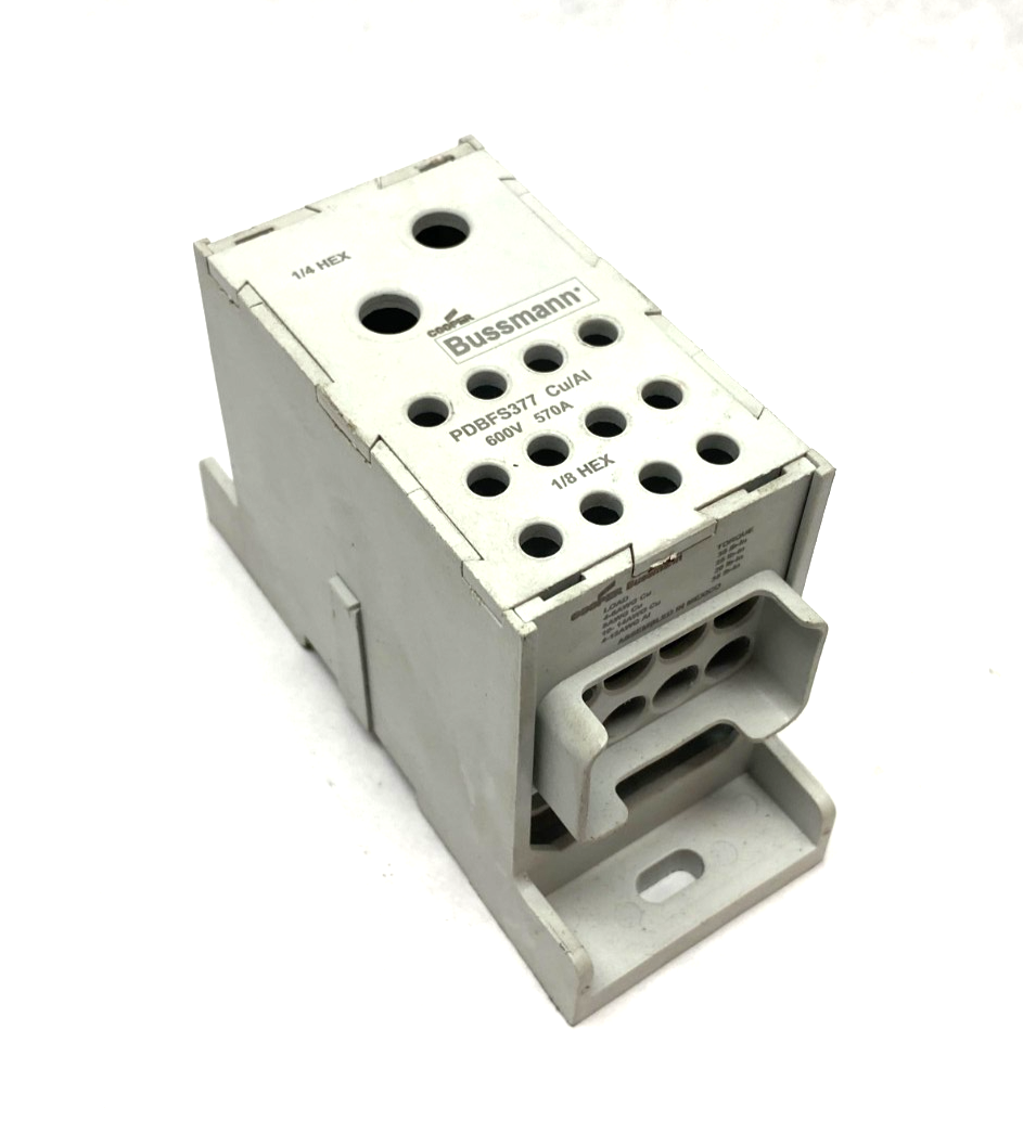 Cooper Bussmann PDBFS377 Power Distribution Block 600V 570A - Maverick Industrial Sales