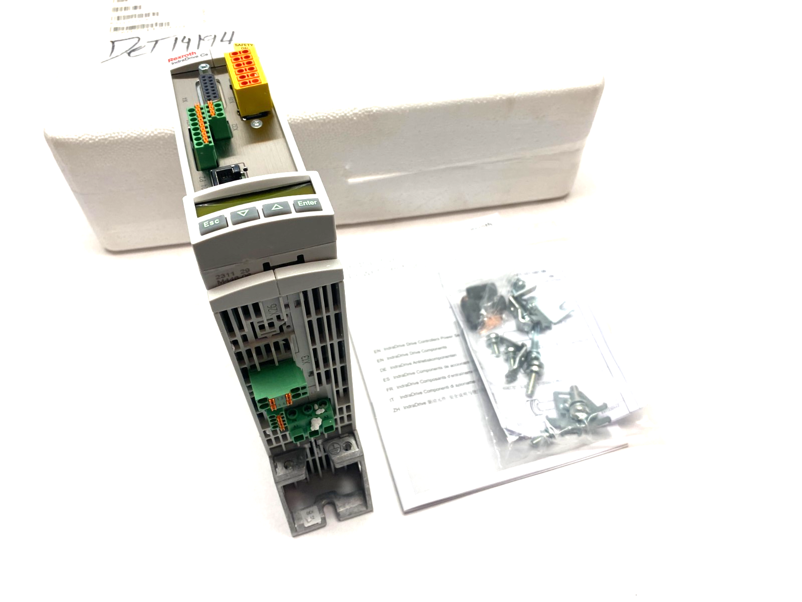 Bosch Rexroth R911331605 Comp. Converter HCS01.1E-W0008-A-03-B-ET-EC-NN-L4-NN-FW - Maverick Industrial Sales