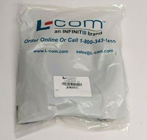 CRMN25FF-25 | L-Com  Reversible Hardware Molded D-Sub Cable, DB25 Female/Female 25'- New