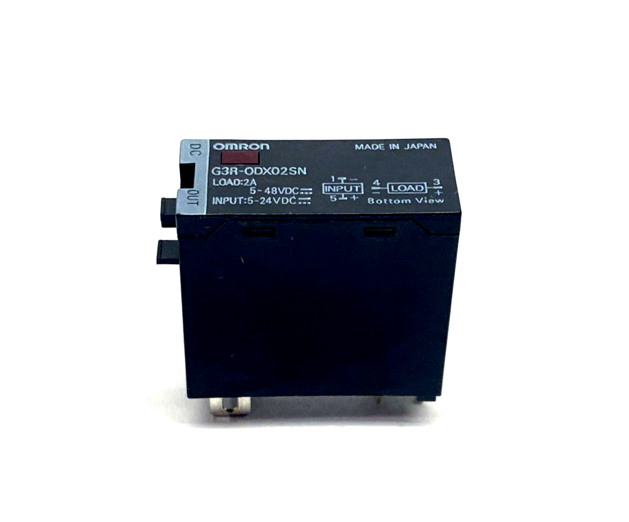 Omron G3R-ODX02SN DC5-24 DC Output Relay Module, 2A 5-48VDC Load, 5-24VDC Input - Maverick Industrial Sales
