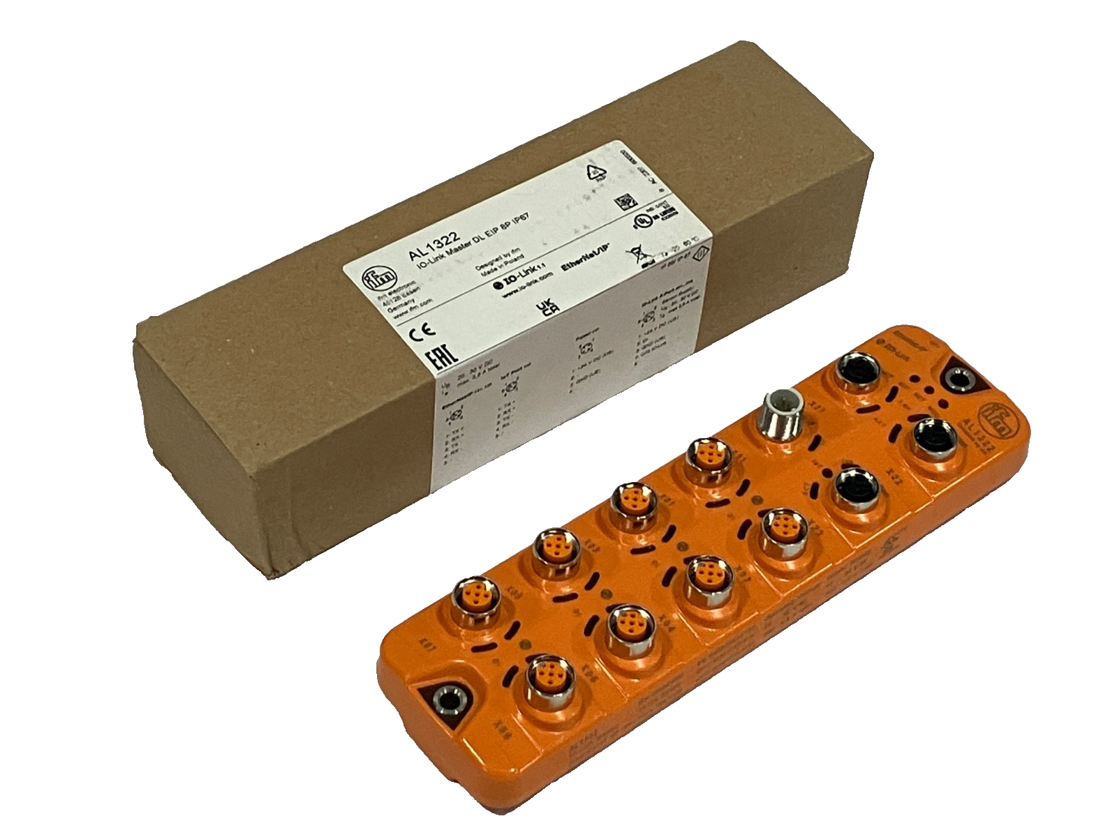 ifm AL1322 IO-Link Master DL EIP 8P IP67 - Maverick Industrial Sales