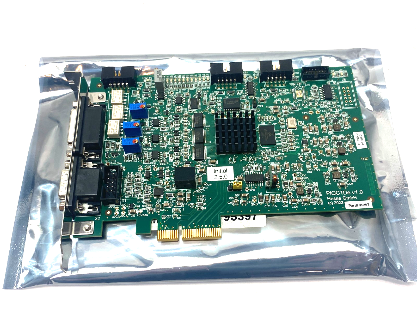 Hesse PiQC1De v1.0 Control Unit PCI Card 95397 - Maverick Industrial Sales