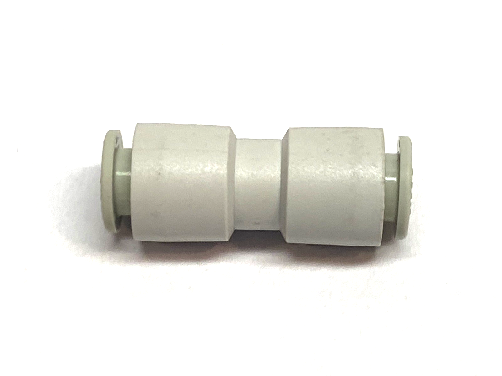 KQ2H08-00A | SMC Straight Union 8mm Tube - One-Touch Pneumatic Fitting LOT OF 2 - Used - Maverick Industrial Sales