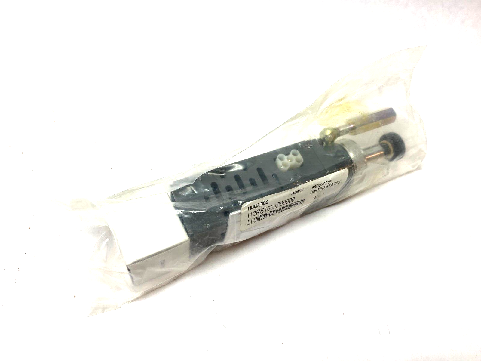 Numatics 12RS100JP00000 Single Type Pressure Regulator w/ Gauge - Maverick Industrial Sales
