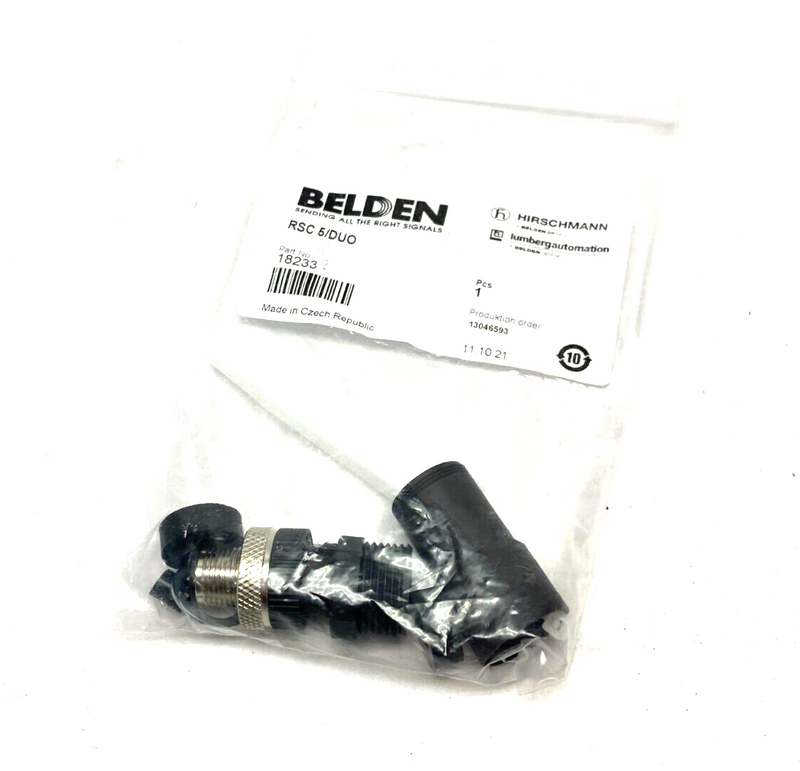 Belden Lumberg RSC 5/DUO Circular Connector Receptacle 5 Pin 18233 - Maverick Industrial Sales