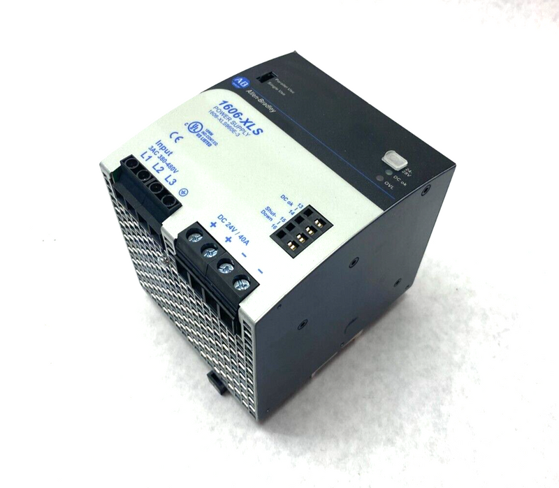 Allen Bradley 1606-XLS960E Ser. A 3-Phase Power Supply 480VAC Output - Maverick Industrial Sales