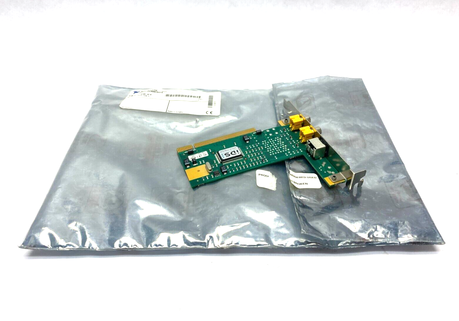 National Instruments 184002G-01 Interface Card CCA,PCI-MIO-16E-4 Rev 1.5 - Maverick Industrial Sales