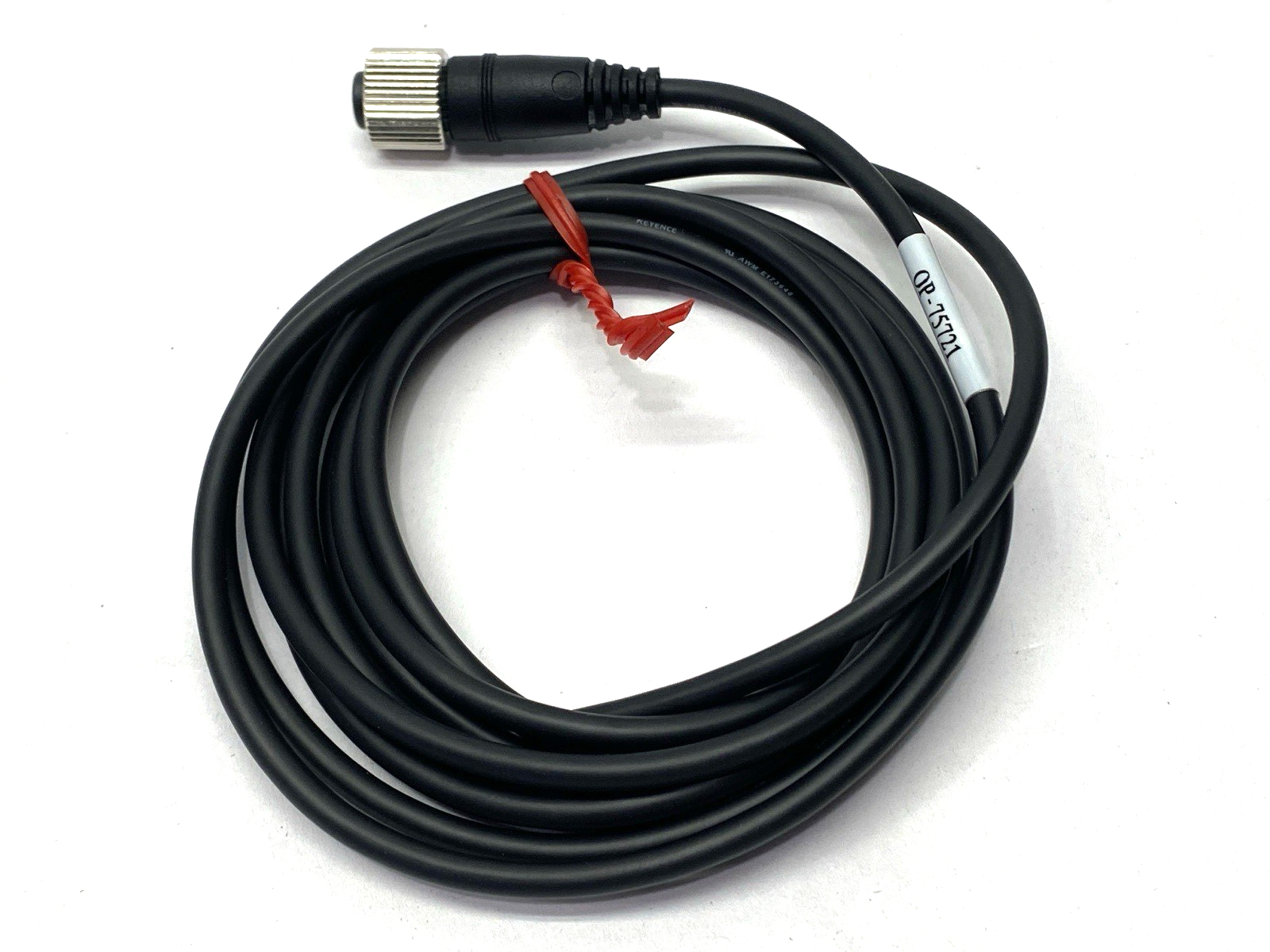 Keyence OP-75721 Single-Ended Connector Cable M12 - Maverick Industrial Sales