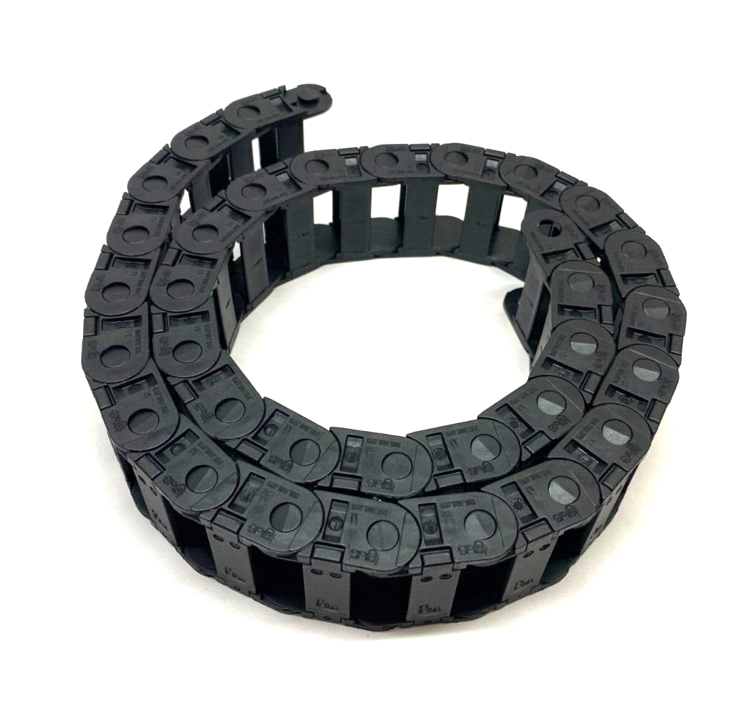 Igus B15-038-075-0 E-Chain Cable Carrier 38mm Inner 49mm Exter. 1 METER SECTION - Maverick Industrial Sales