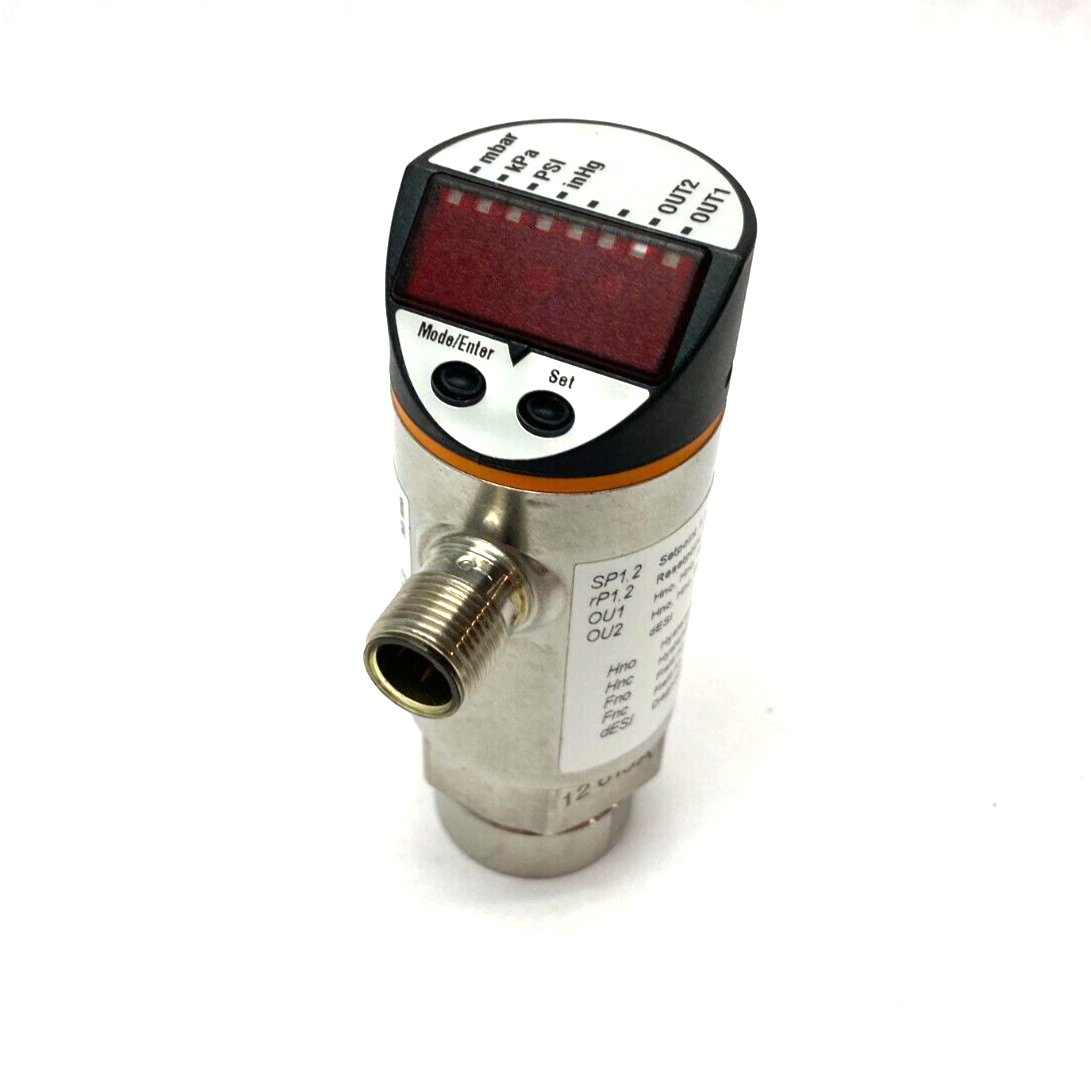 Ifm PN7209 Efector 500 Digital Pressure Sensor PN-1-1BRBN14-QFRKG/US/ / - Maverick Industrial Sales