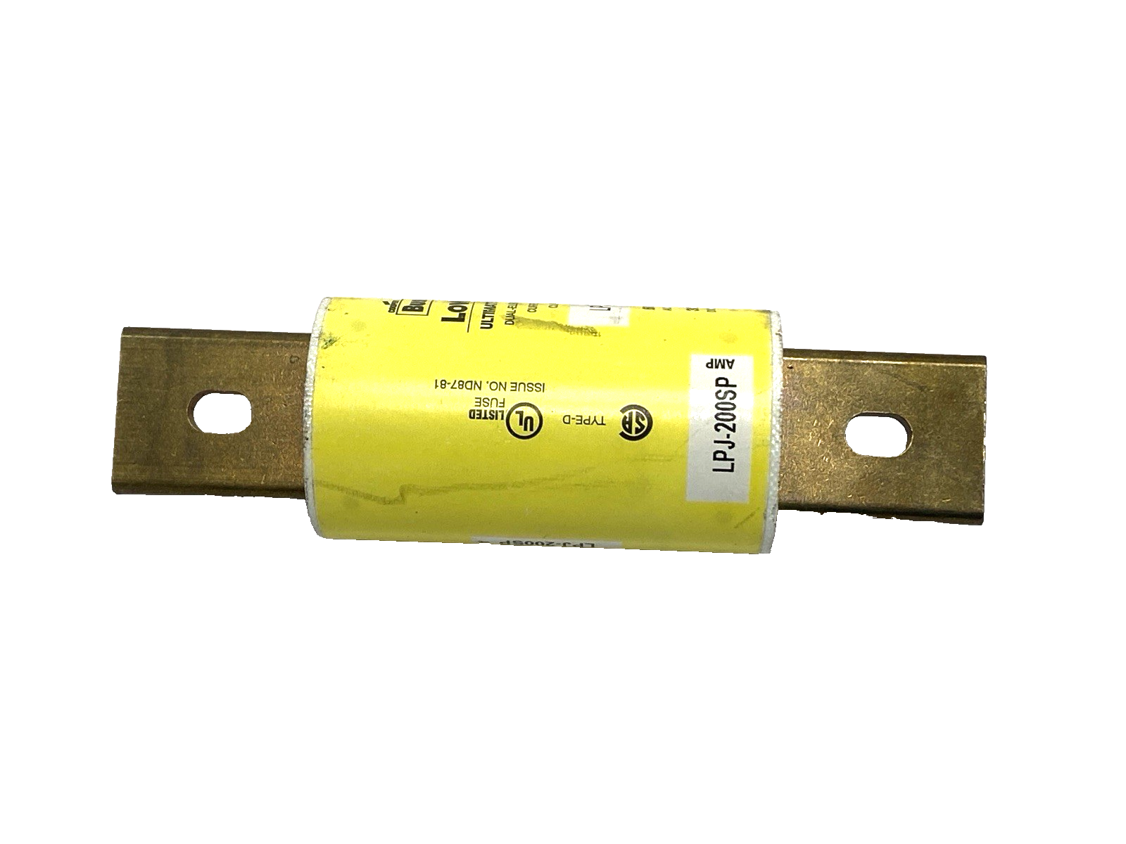 LPJ-200SP | Cooper Bussmann Low-Peak Time Delay Fuse Class J 600VAC 200A - New – Open box - Maverick Industrial Sales