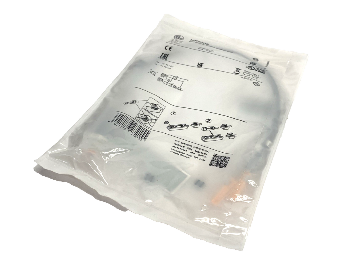 ifm MK5209 T-Slot Cylinder Sensor, 0.3m, MKT3020BBPKG/A/0,3M/ZH/US/2X - Maverick Industrial Sales