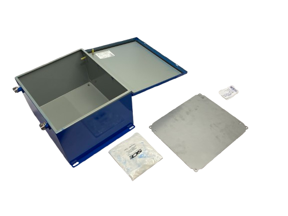 Saginaw Control & Engineering SCE-14128CHNF Wall Mount Enclosure PAINTED BLUE - Maverick Industrial Sales