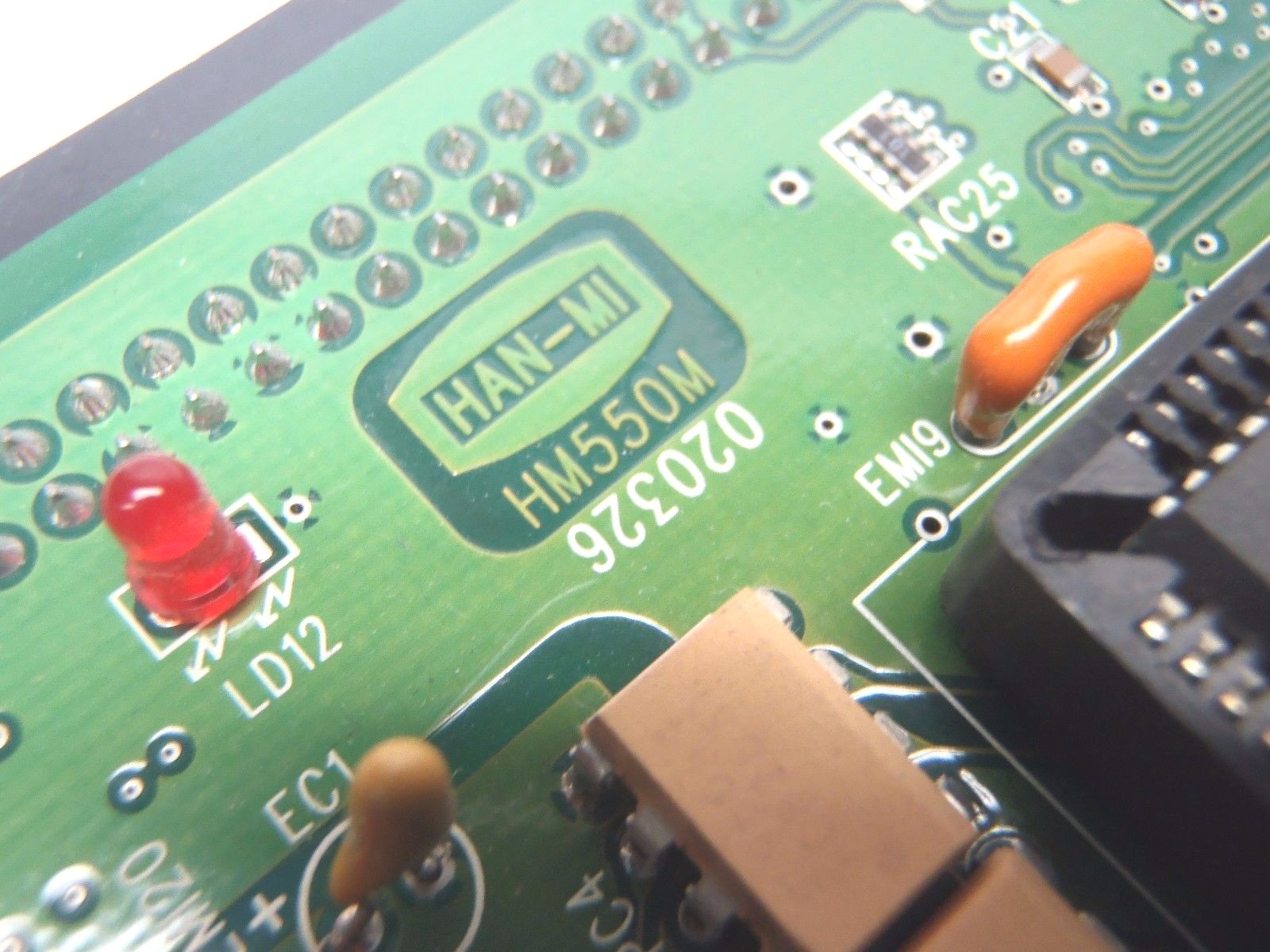 HAN-MI HM550M & HM555M PLC Circuit Boards 020326, 010111 - Maverick Industrial Sales