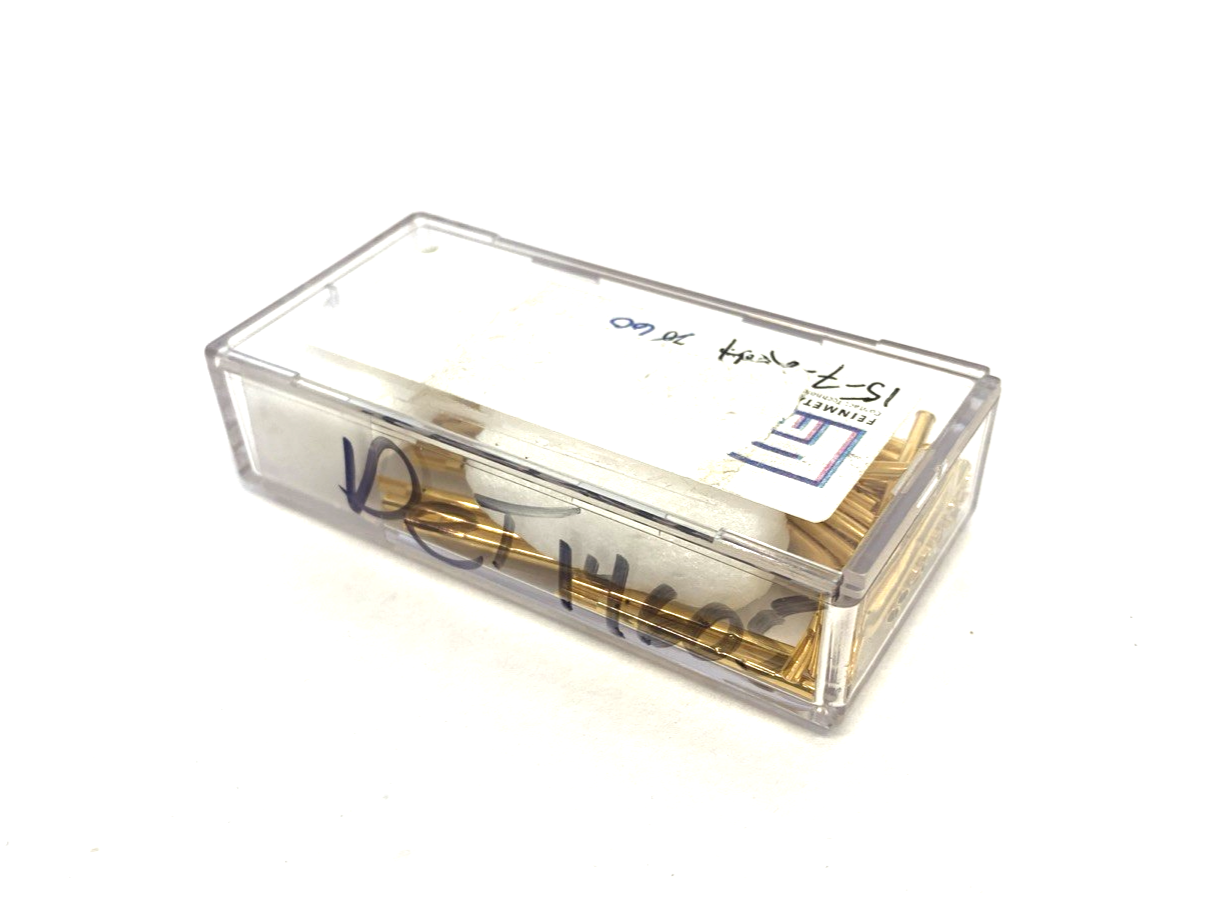 Feinmetall H772LAHC High Current Probe 2.54mm Pitch x 30mm Long 1007939 60-PACK - Maverick Industrial Sales