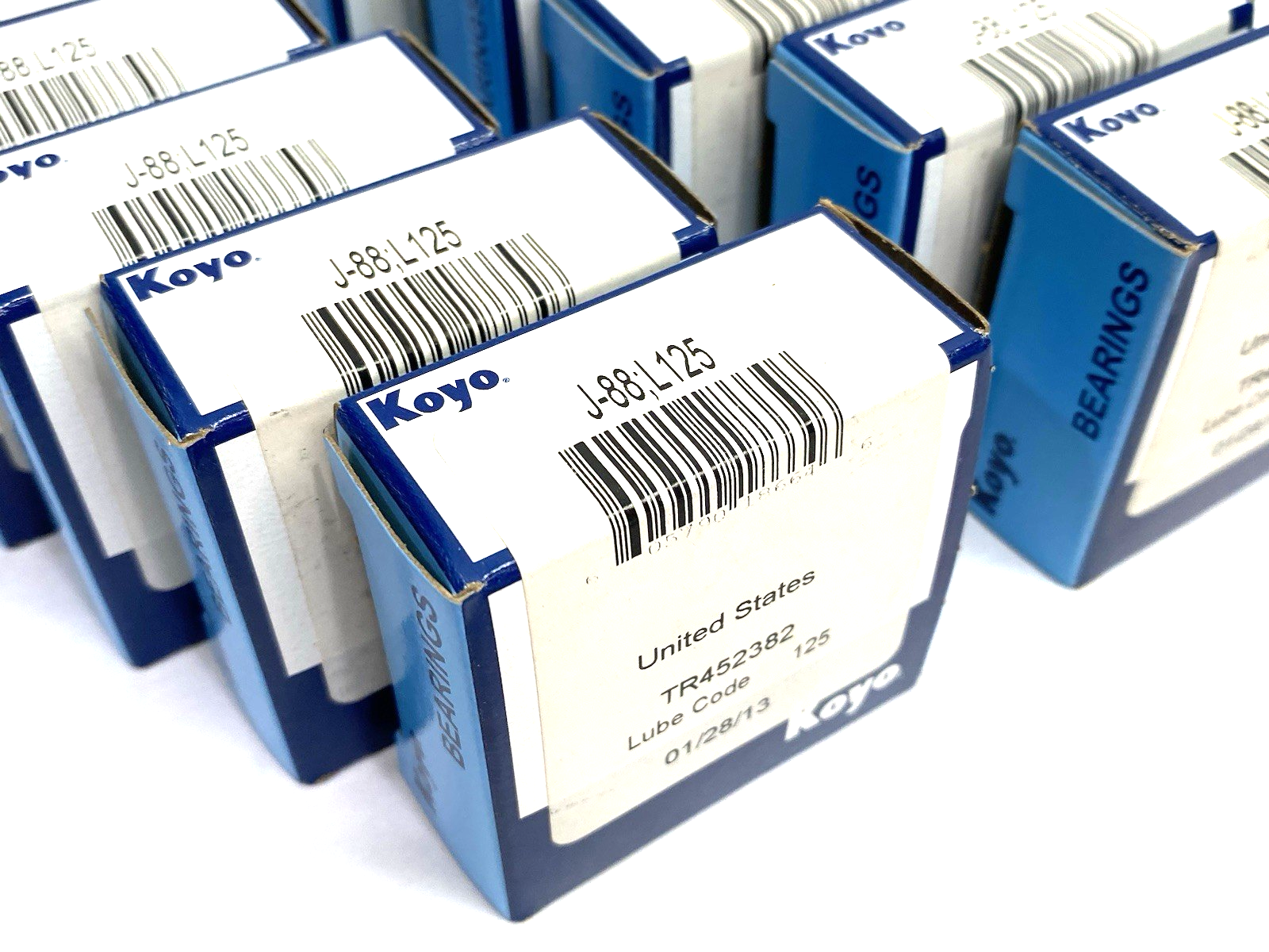 J-88 | Koyo ;L125 Drawn Cup Needle Roller Bearing Inch Series, Caged LOT OF 10 - New - Maverick Industrial Sales