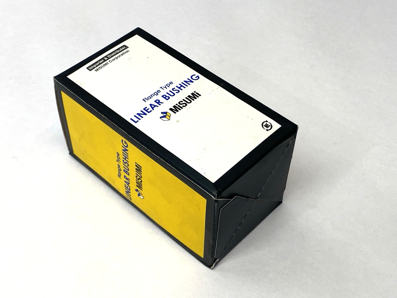 Misumi LHMCW-MX16 Center Flanged Linear Ball Bushing 16mm Shaft Dia. 82mm Length - Maverick Industrial Sales