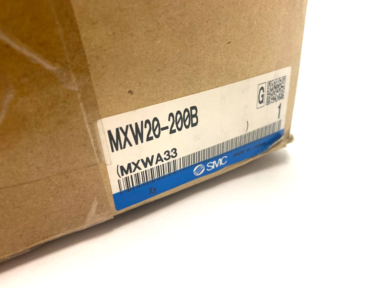 SMC MXW20-200B Guided Cylinder Slide Table, 200mm Stroke - Maverick Industrial Sales