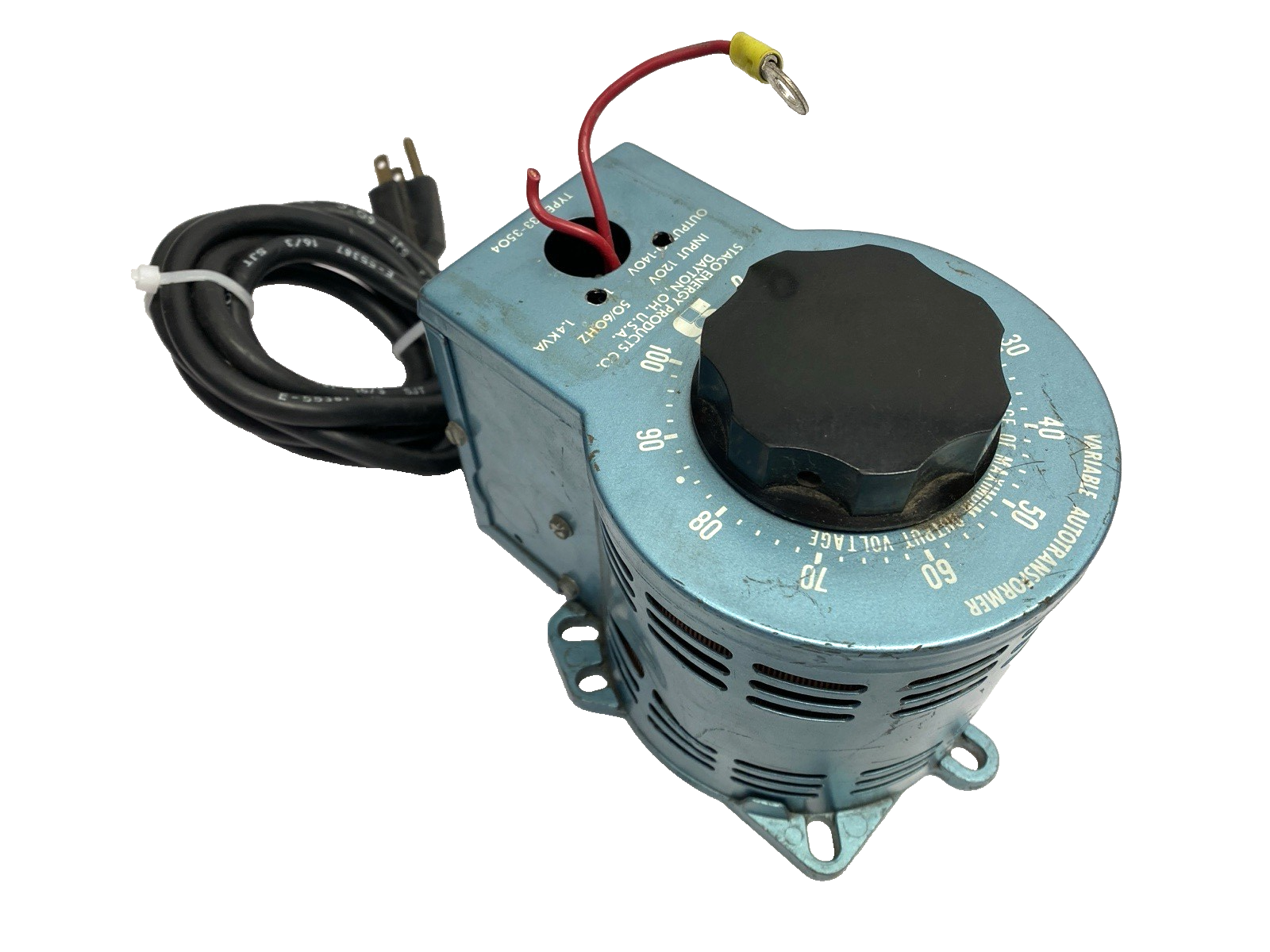 033-3504 | Staco Variable Autotransformer - For parts or not working - Maverick Industrial Sales