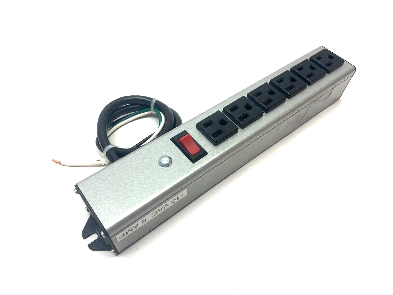 Legrand Wiremold L10323 6-Outlet Plug-In Center Outlet Breaker Power Strip Unit - Maverick Industrial Sales