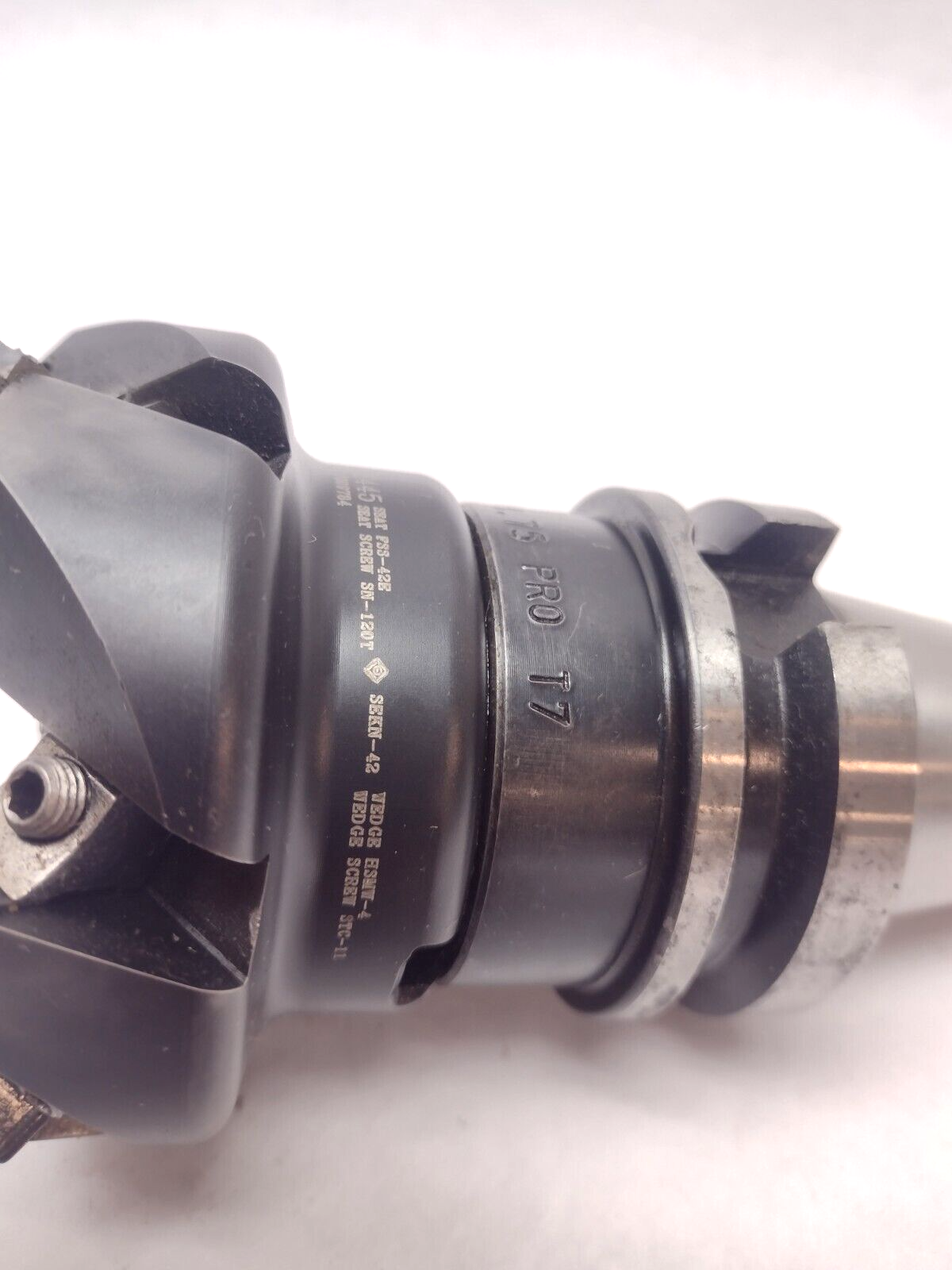 HSM-3 E 4-45 | STELLRAM 3.000" 45 Degree Indexable Face Mill for SEKN42 Right Hand - Used - Maverick Industrial Sales