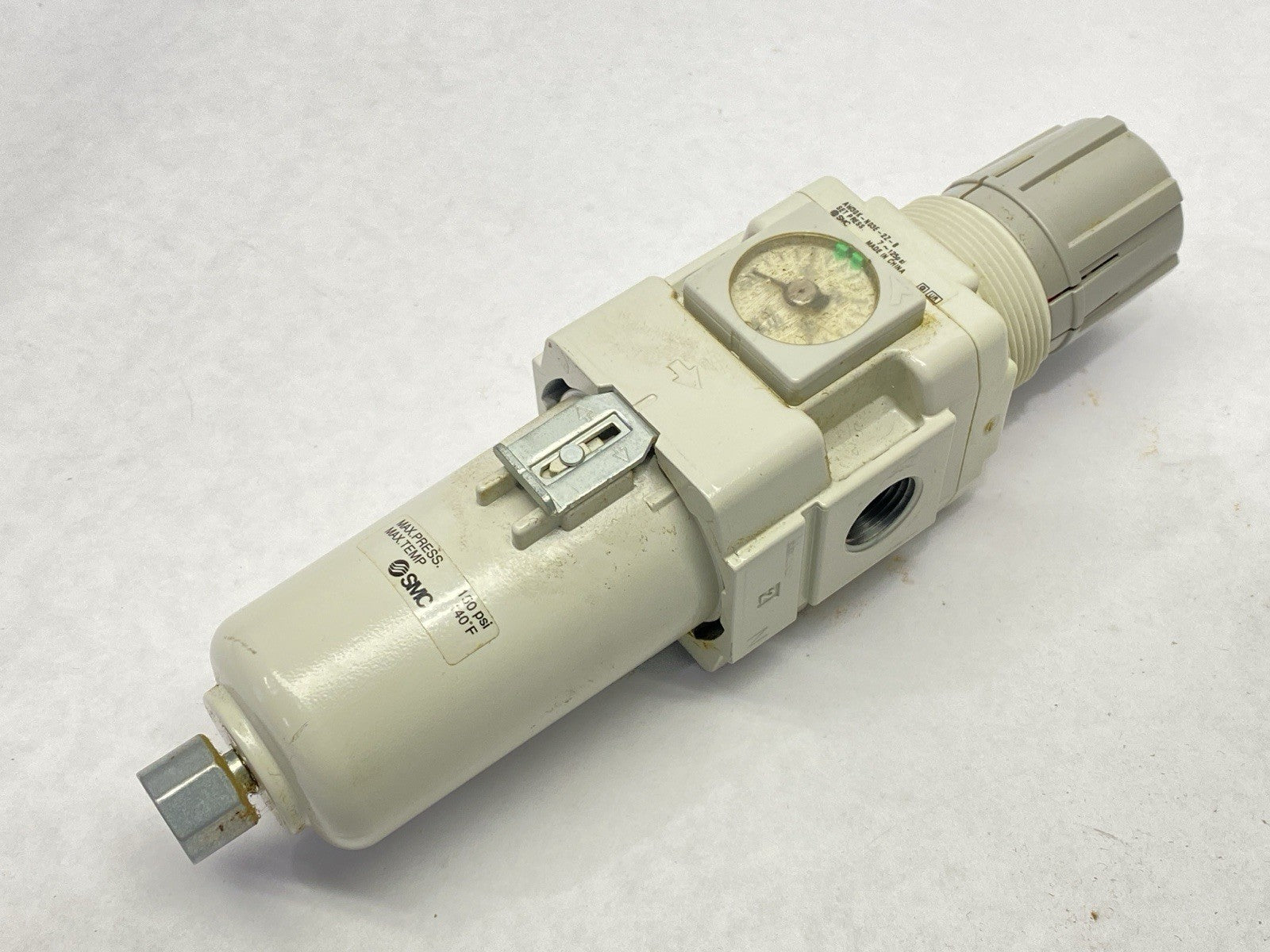 AW30K-N03E-2Z-B | SMC Filter Regulator 3/8" NPT - Used - Maverick Industrial Sales