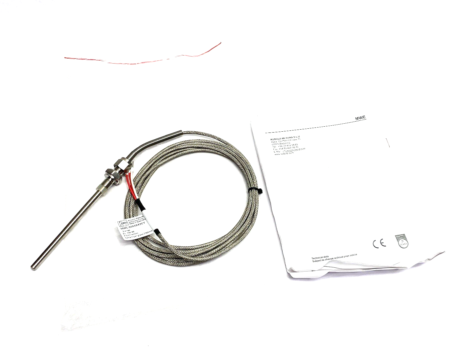 MWE-26XXXX3EY | Kobold Screw-in and Insertion Resistance Thermometer - New – Open box - Maverick Industrial Sales