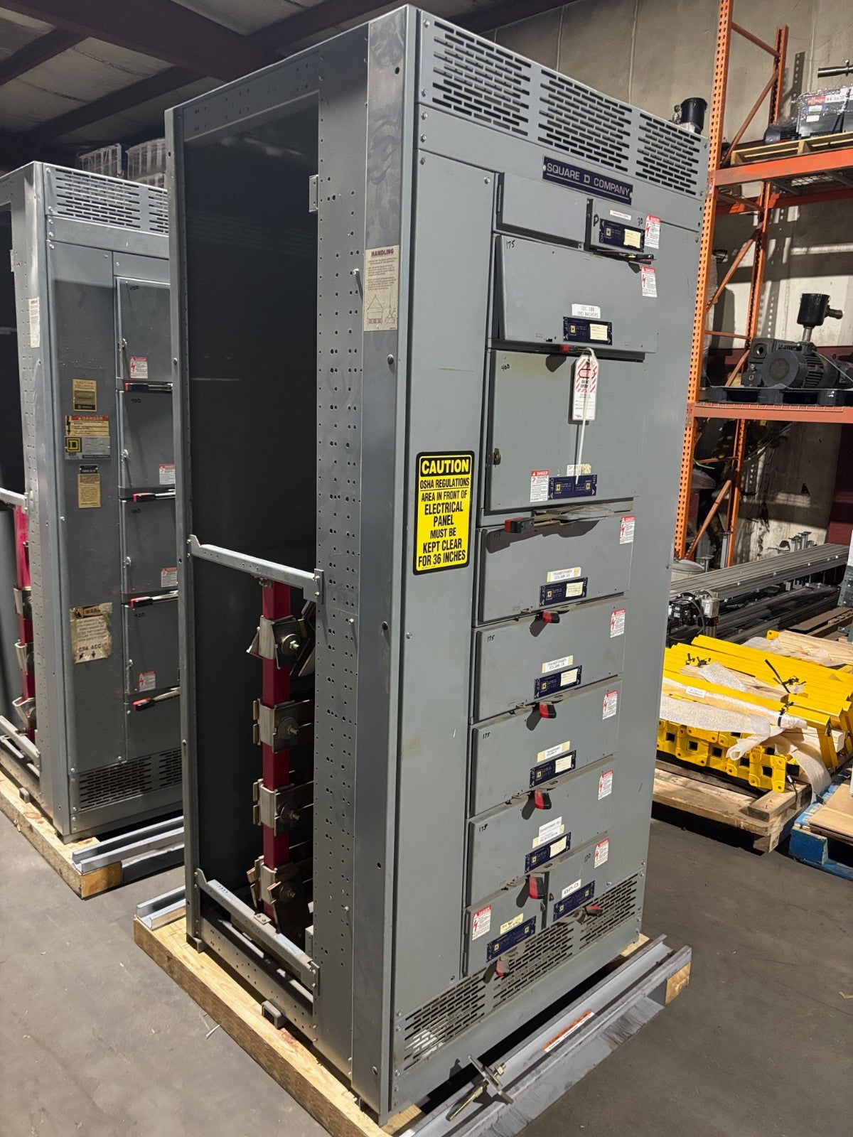Square D QED 2 Power Style Switchboard 3000A, (5) QMB364W (2) QMB363TW, QMB365W - Maverick Industrial Sales