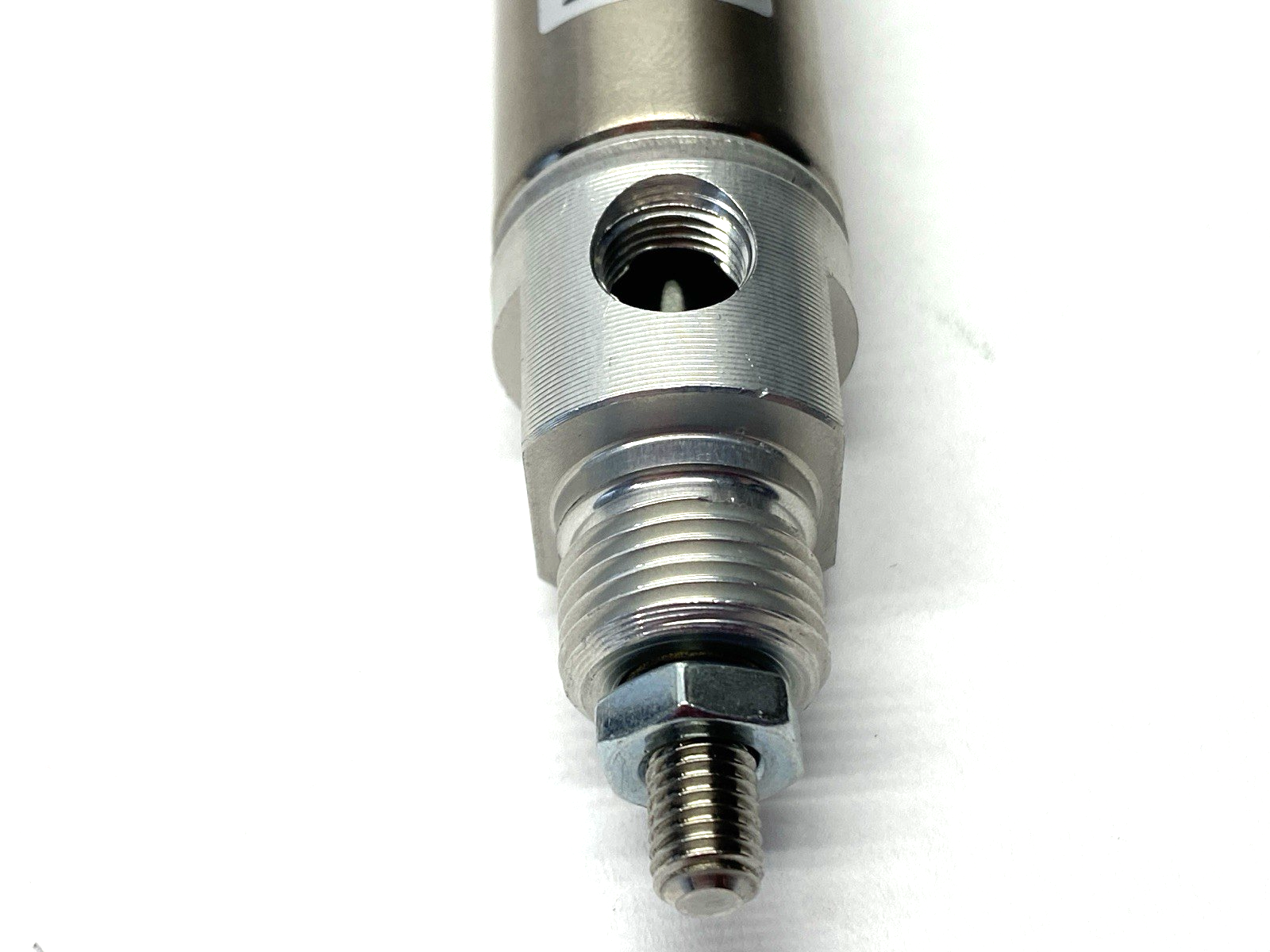SMC NCMB088-0100C Stainless Steel Round Body Cylinder 7/8" Bore 1" Stroke - Maverick Industrial Sales