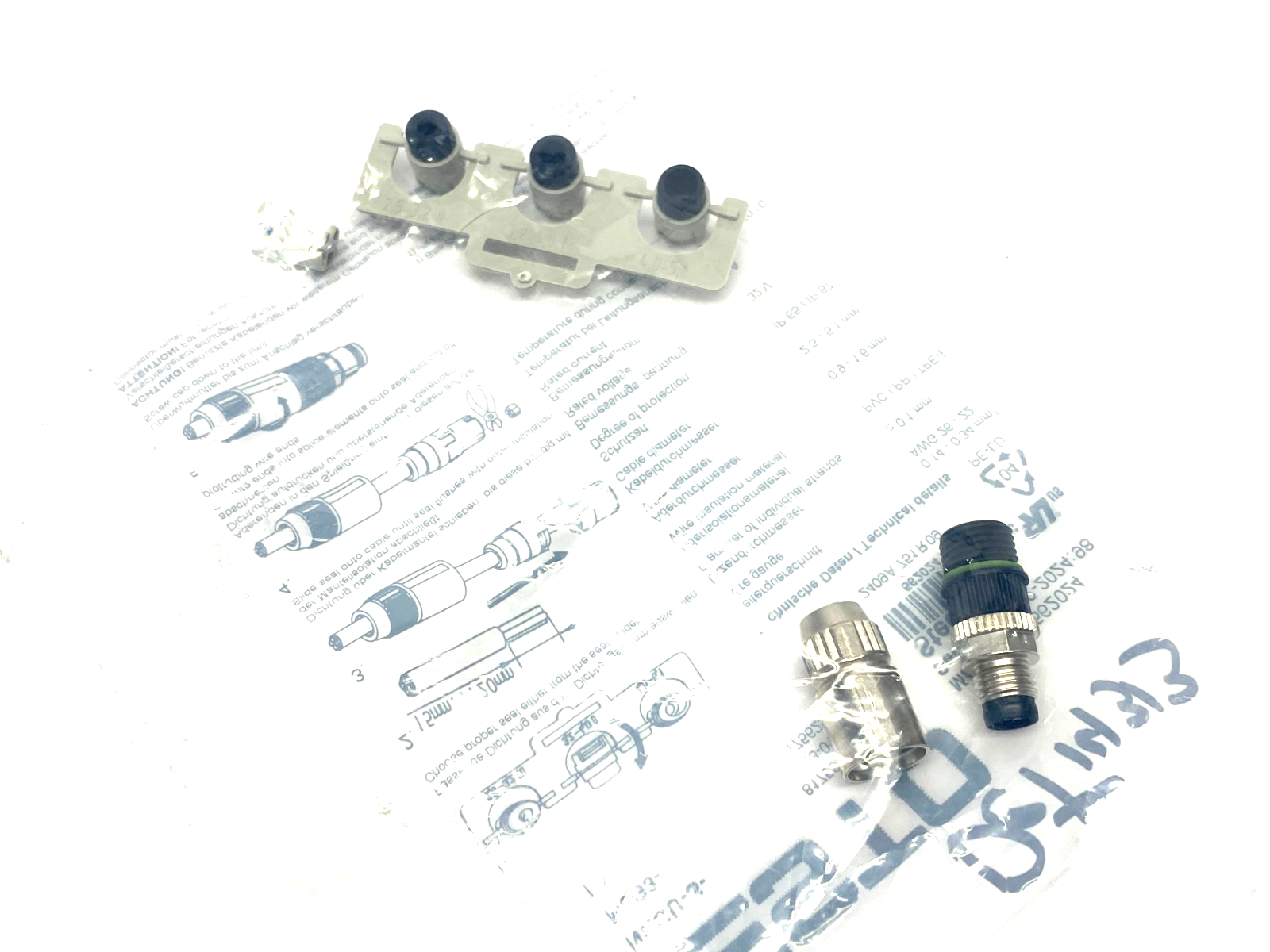 Festo NECU-S-M8G3-HX Field Wireable Connector M8 3-Pin 562024 - Maverick Industrial Sales