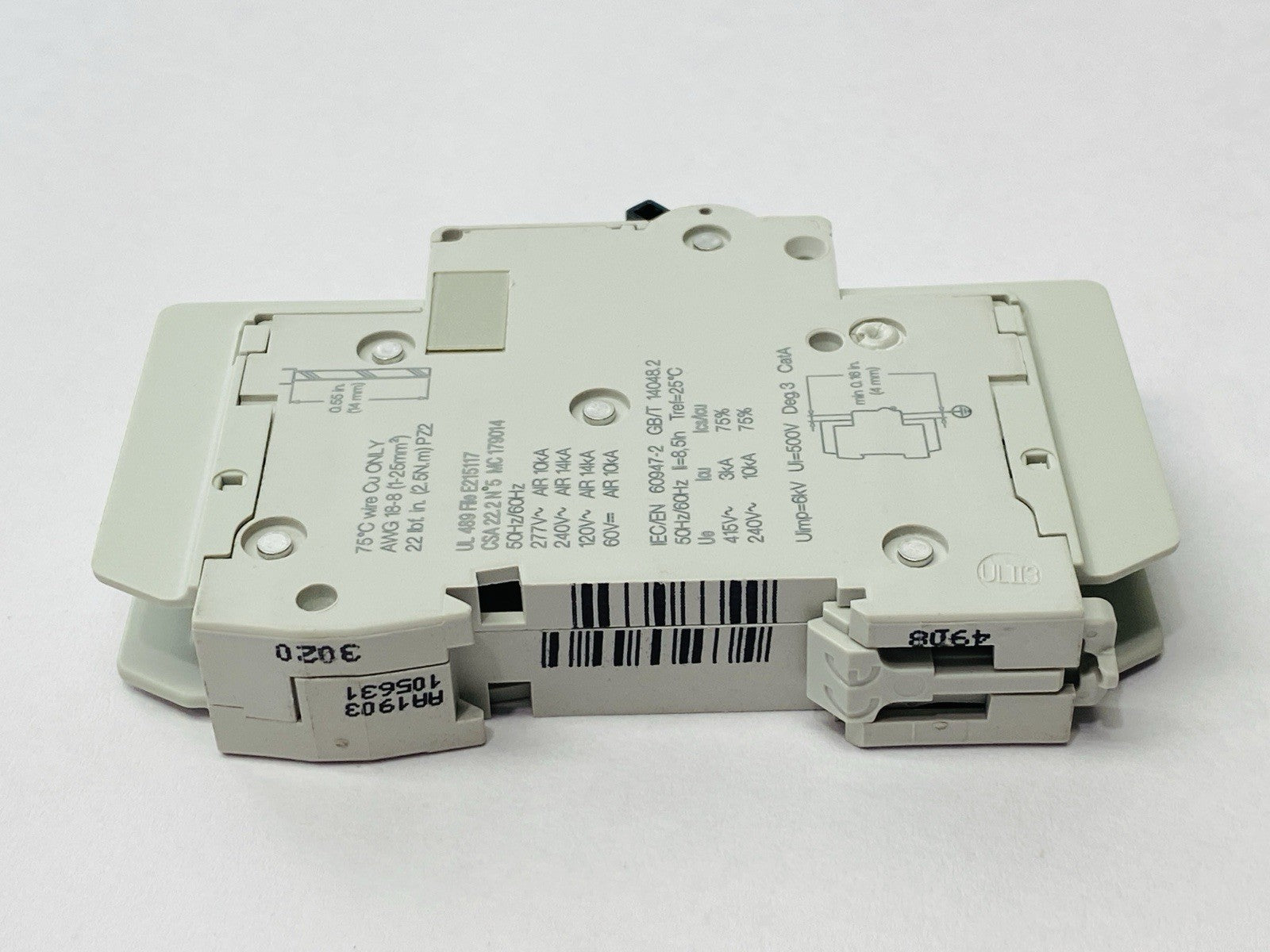 Schneider Electric M9F42104 Miniature Circuit Breaker 1P 4A 277V - Maverick Industrial Sales