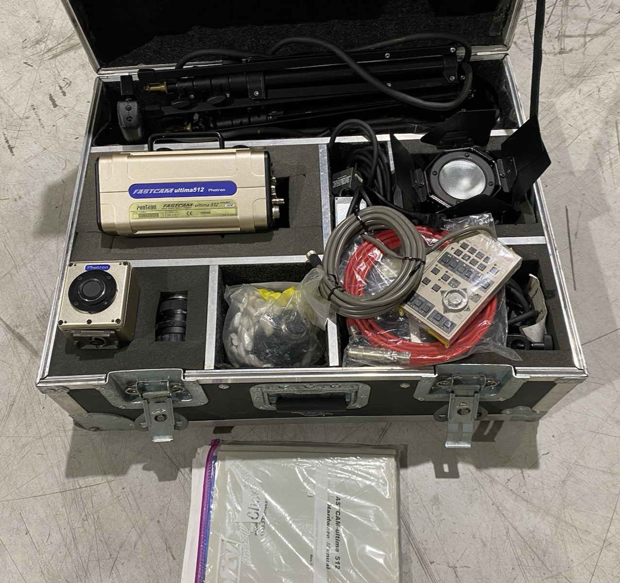 Photron FASTCAM-ultima512 Mono Imager, Model 32K Processor Unit, Remote Keypad - Maverick Industrial Sales