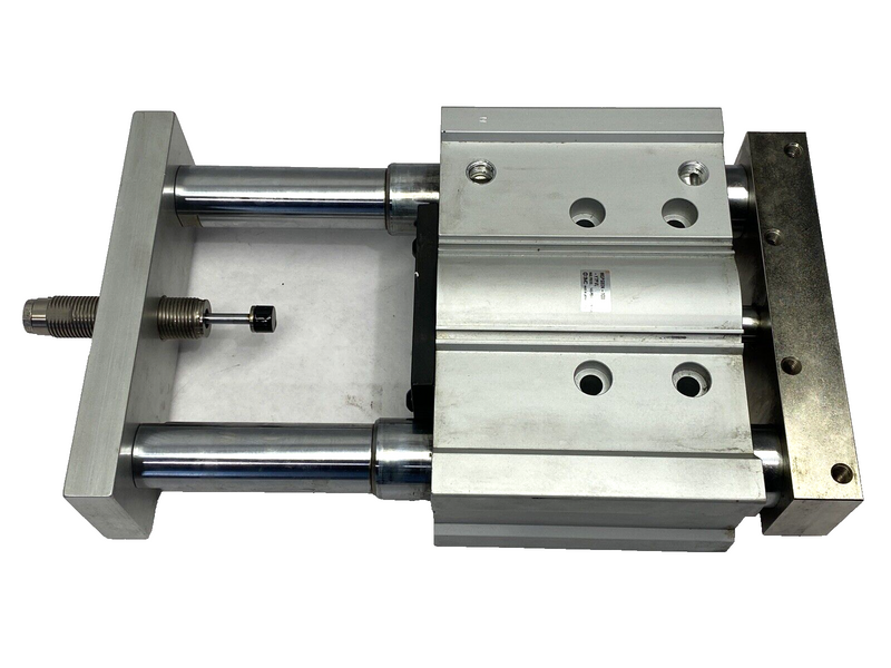 SMC MGPS80N-100-Y7PVL Pneumatic Cylinder 80mm Bore 100mm Stroke - Maverick Industrial Sales